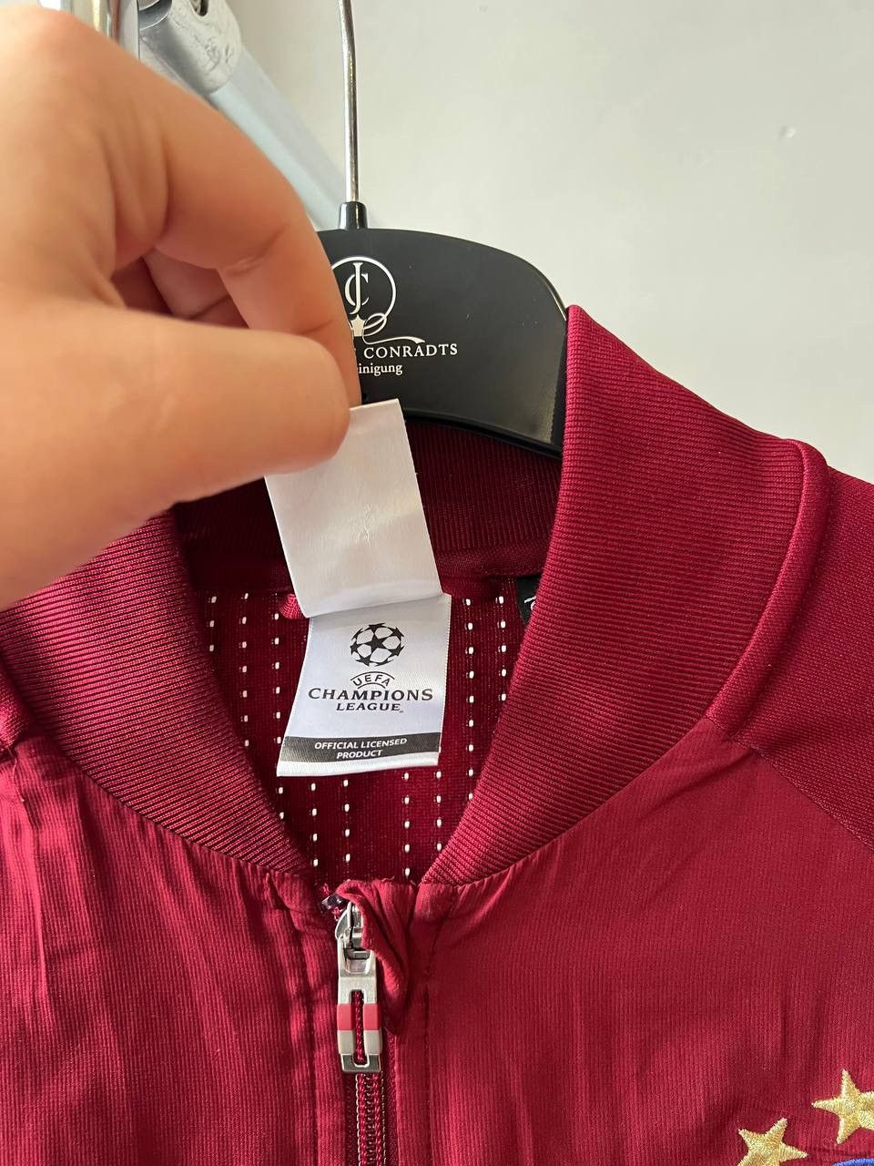 Adidas 2016 BAYERN MUNICH CHAMPION LEAGUE SOCCER ZIP JACKET ADIDAS Size US XL / EU 56 / 4 - 8 Thumbnail