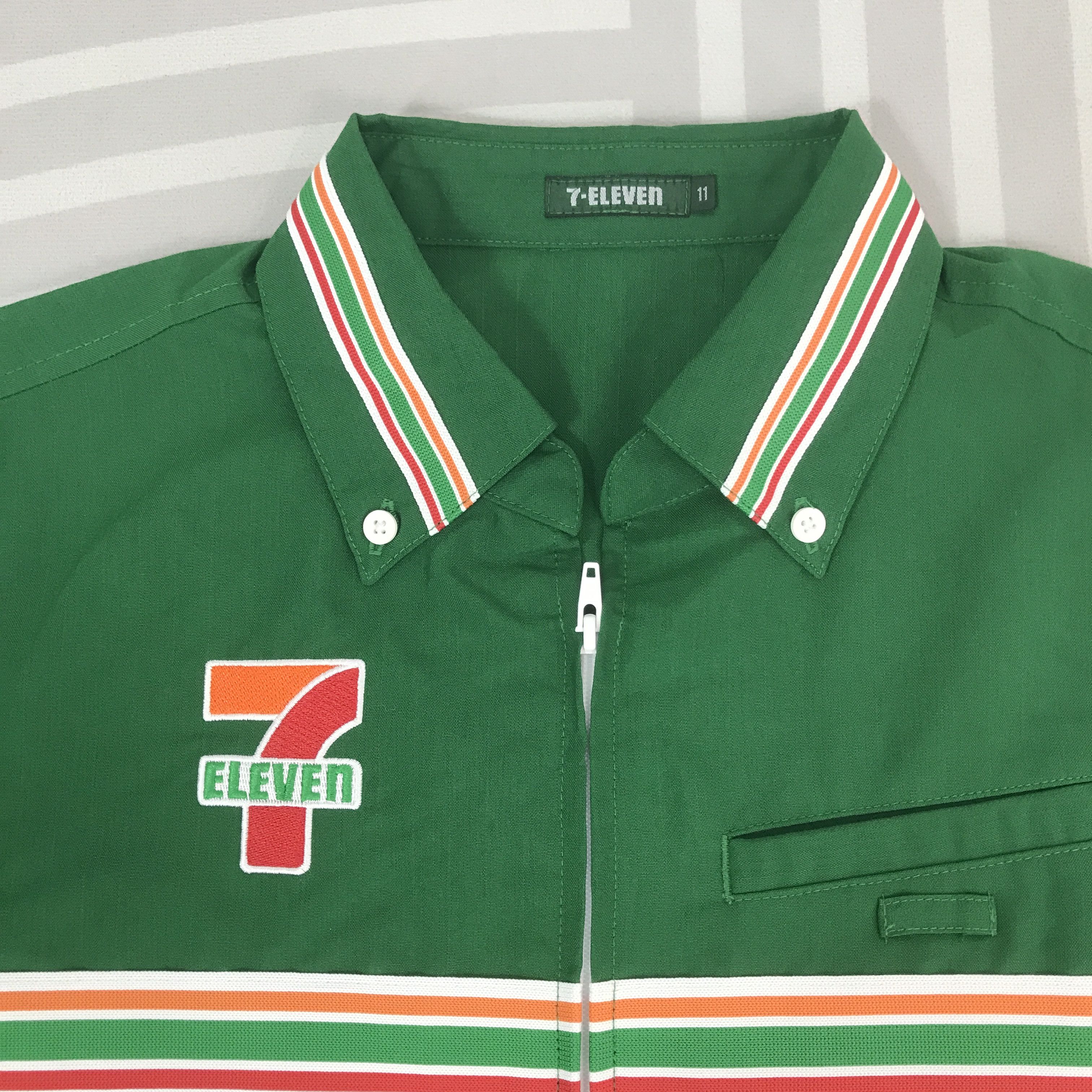 Japanese Brand Vintage 7 Eleven uniform shirt Jacket Size US M / EU 48-50 / 2 - 6 Thumbnail