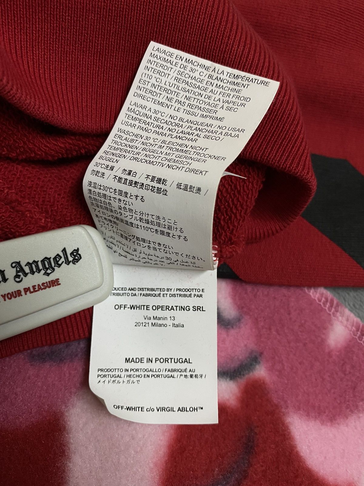 Off-White Off White Monalisa Arrow Printed Hoodie Sweatshirt Size US S / EU 44-46 / 1 - 9 Thumbnail