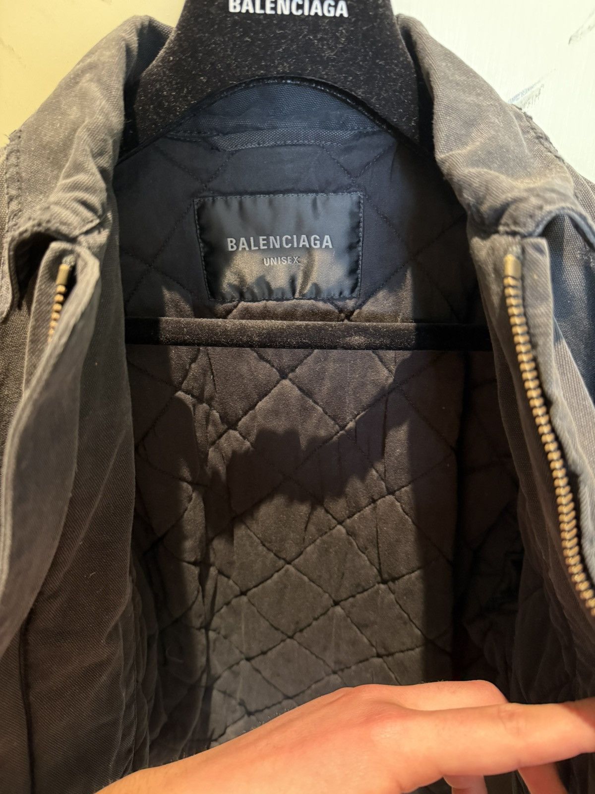 Balenciaga Double B Shrunk Workwear Parka Size US M / EU 48-50 / 2 - 5 Thumbnail