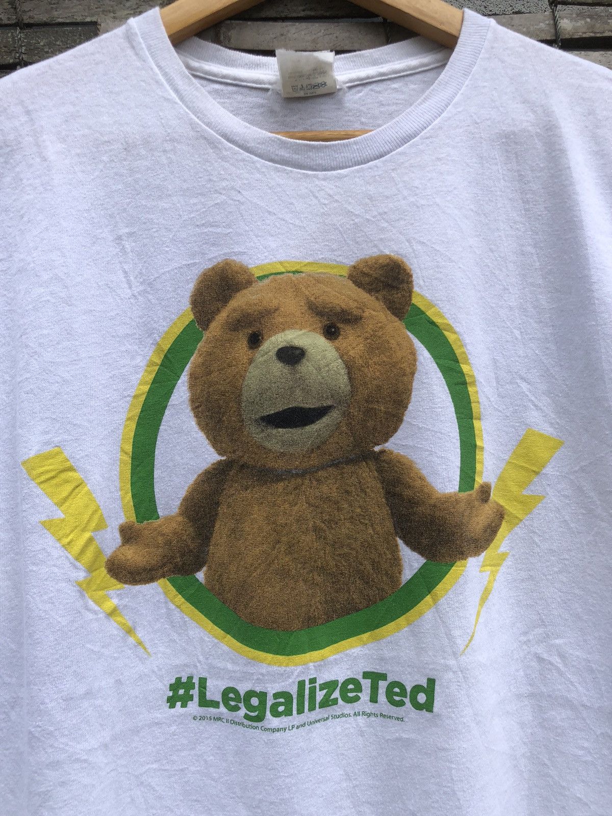 Vintage Vintage Y2K TED Movie #LegalizeTed Movie Tshirt Size US L / EU 52-54 / 3 - 2 Thumbnail