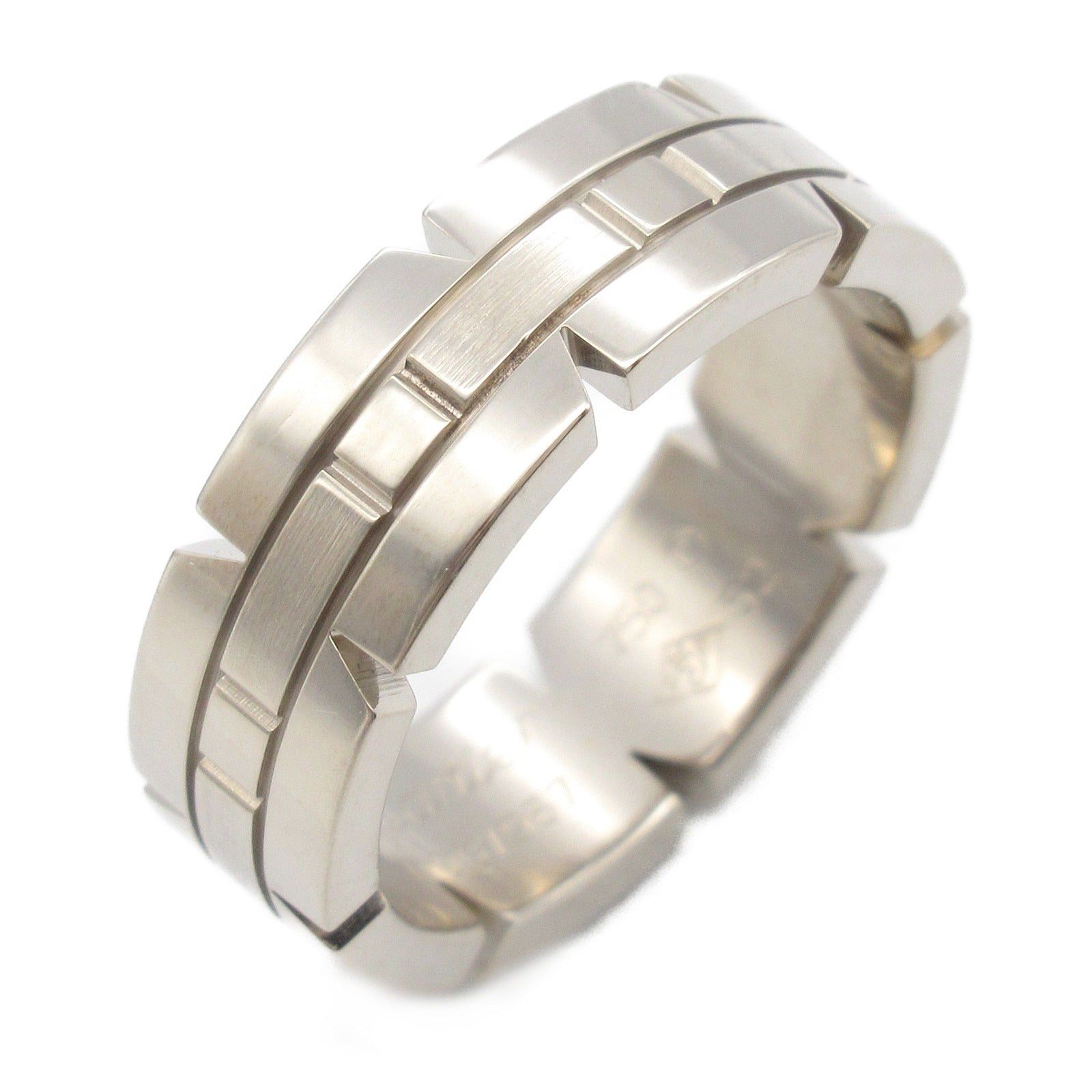 Cartier Cartier Tank Francaise Ring K18Wg (White Gold) Silver Size ONE SIZE - 1 Thumbnail