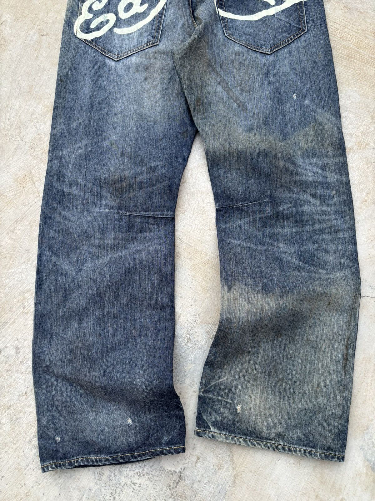 Ed Hardy Vintage 00s Edhardy Studded spellout Jeans Size US 40 / EU 56 - 7 Thumbnail