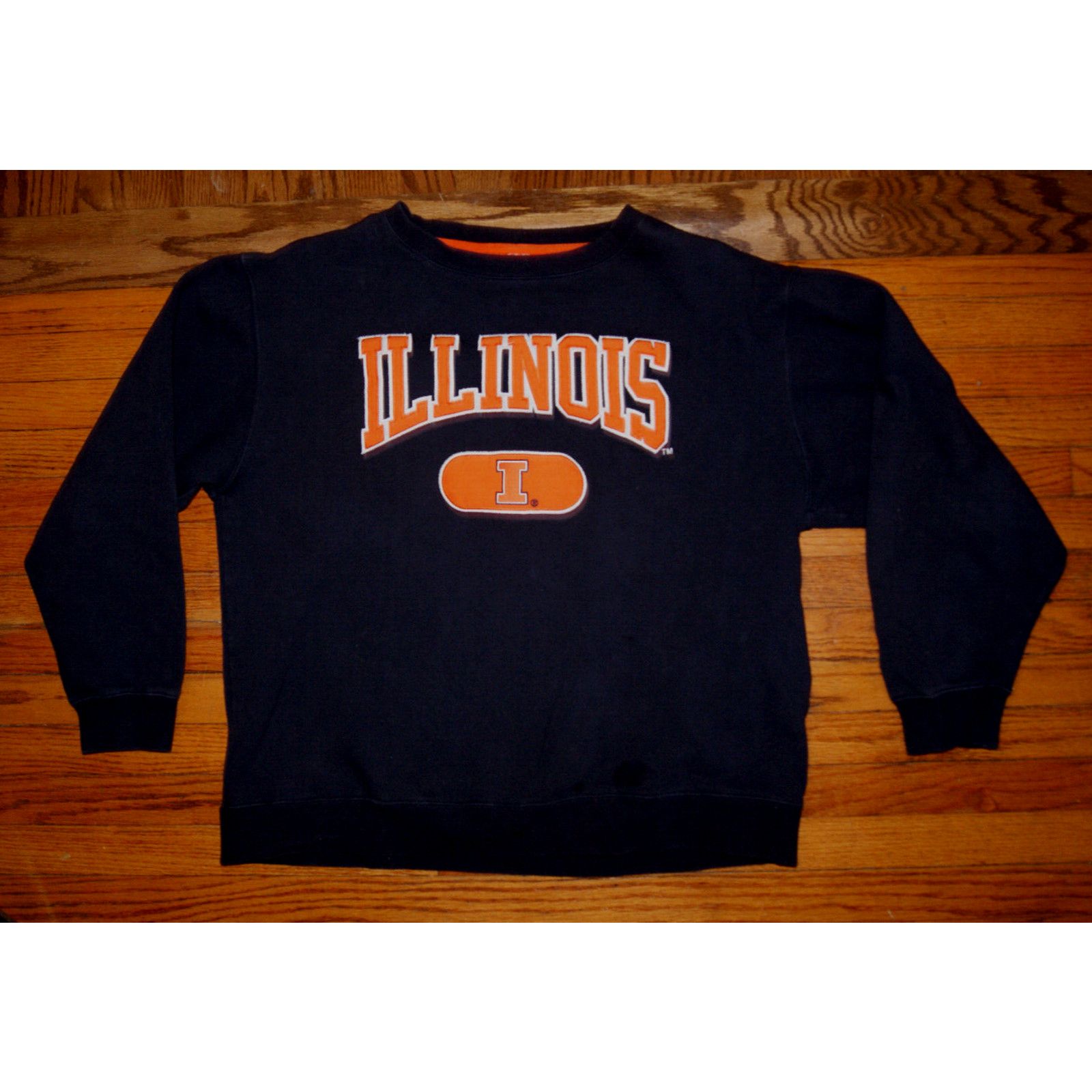 Other VTG Y2K ILLINOIS FIGHTING ILLINI XL Crewneck Sweatshirt Size US XL / EU 56 / 4 - 2 Thumbnail