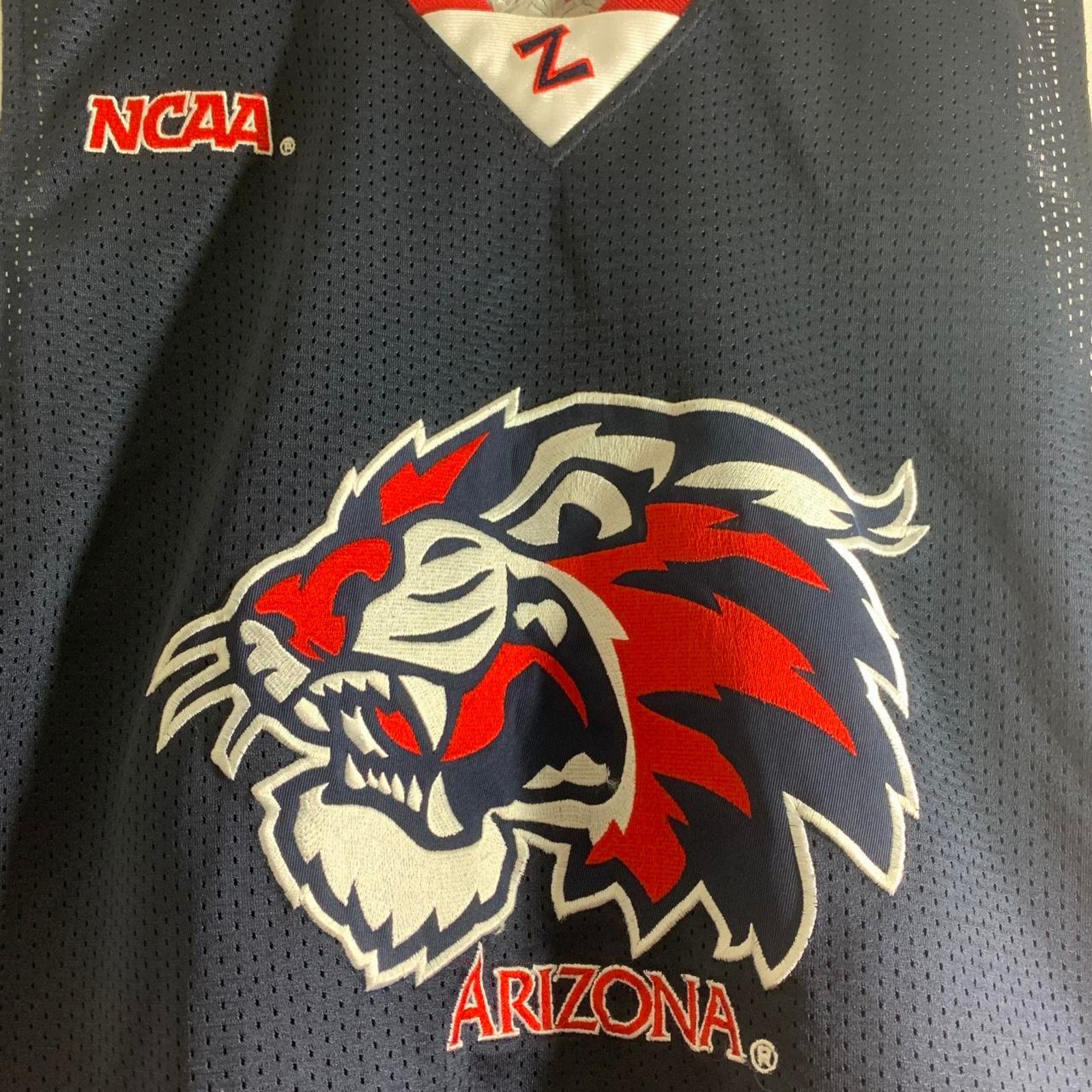 Zephyr vintage Y2K 2000s ARIZONA WILDCATS MIKE BIBBY #4 jersey tank Size US L / EU 52-54 / 3 - 3 Thumbnail