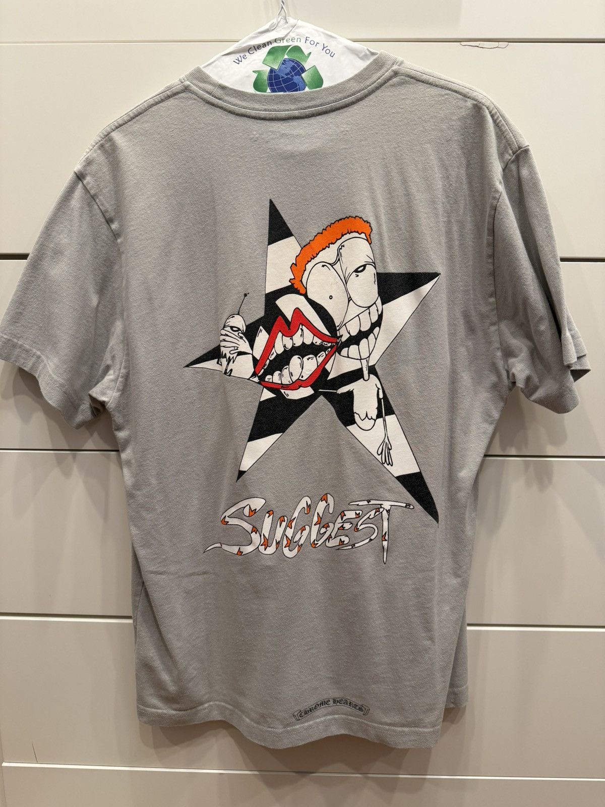 Chrome Hearts Chrome hearts Matty Boy Suggest Pocket Tshirt Grey Size US L / EU 52-54 / 3 - 2 Thumbnail