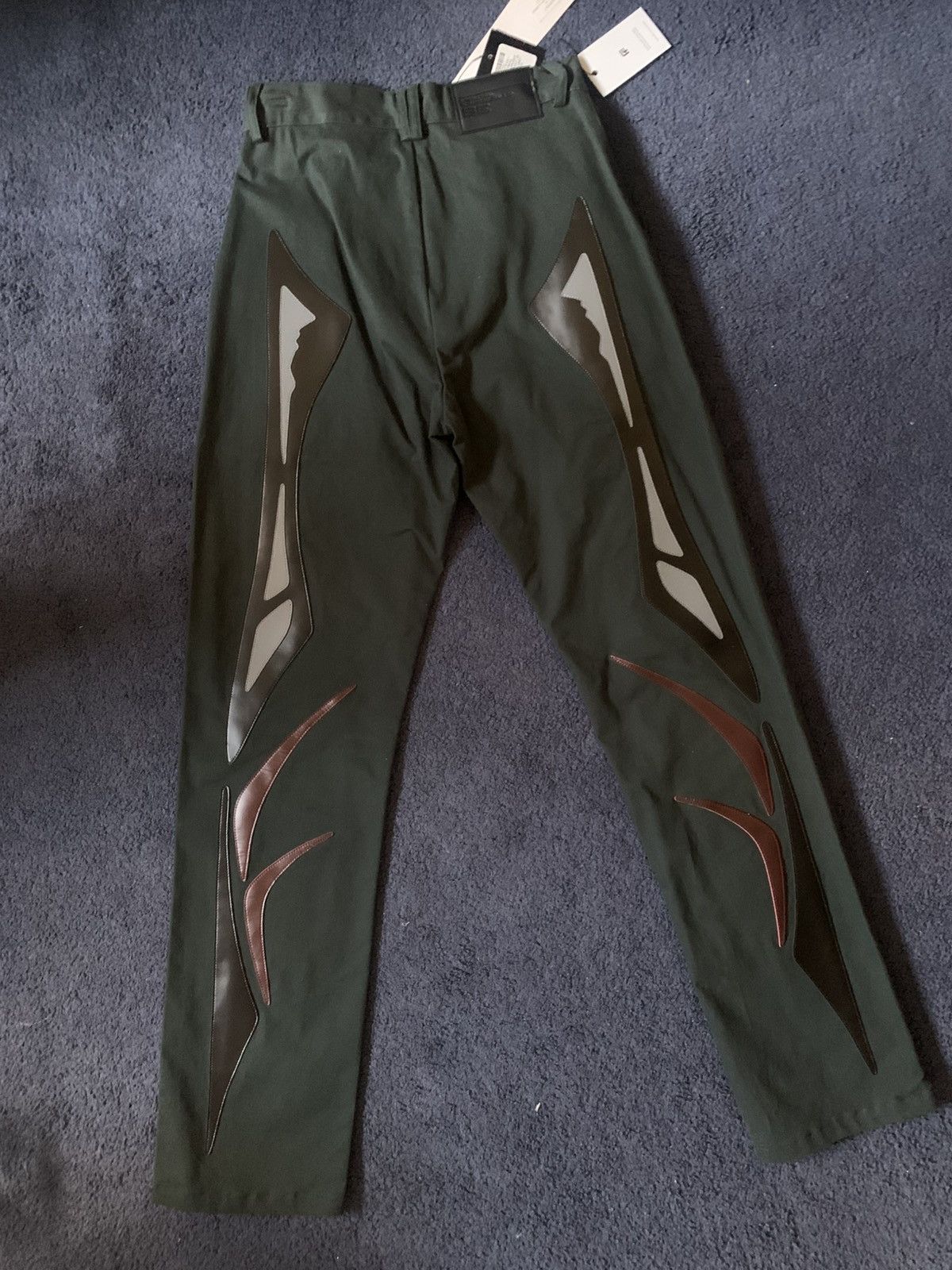 Xander Zhou Xander Zhou Patchwork Straight Trousers Size US 28 / EU 44 - 7 Thumbnail