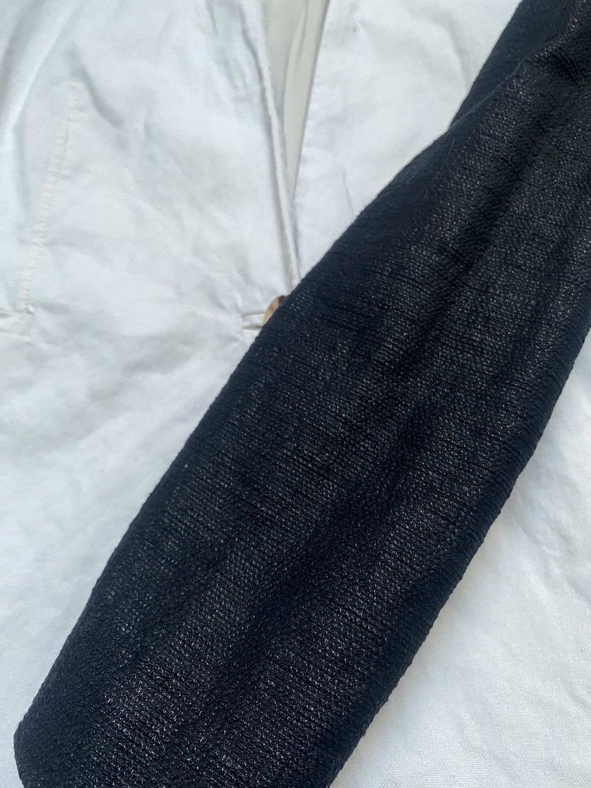 Helmut Lang HELMUT LANG Linen Blend Blazer Black 2 Size XS / US 0-2 / IT 36-38 - 13 Thumbnail