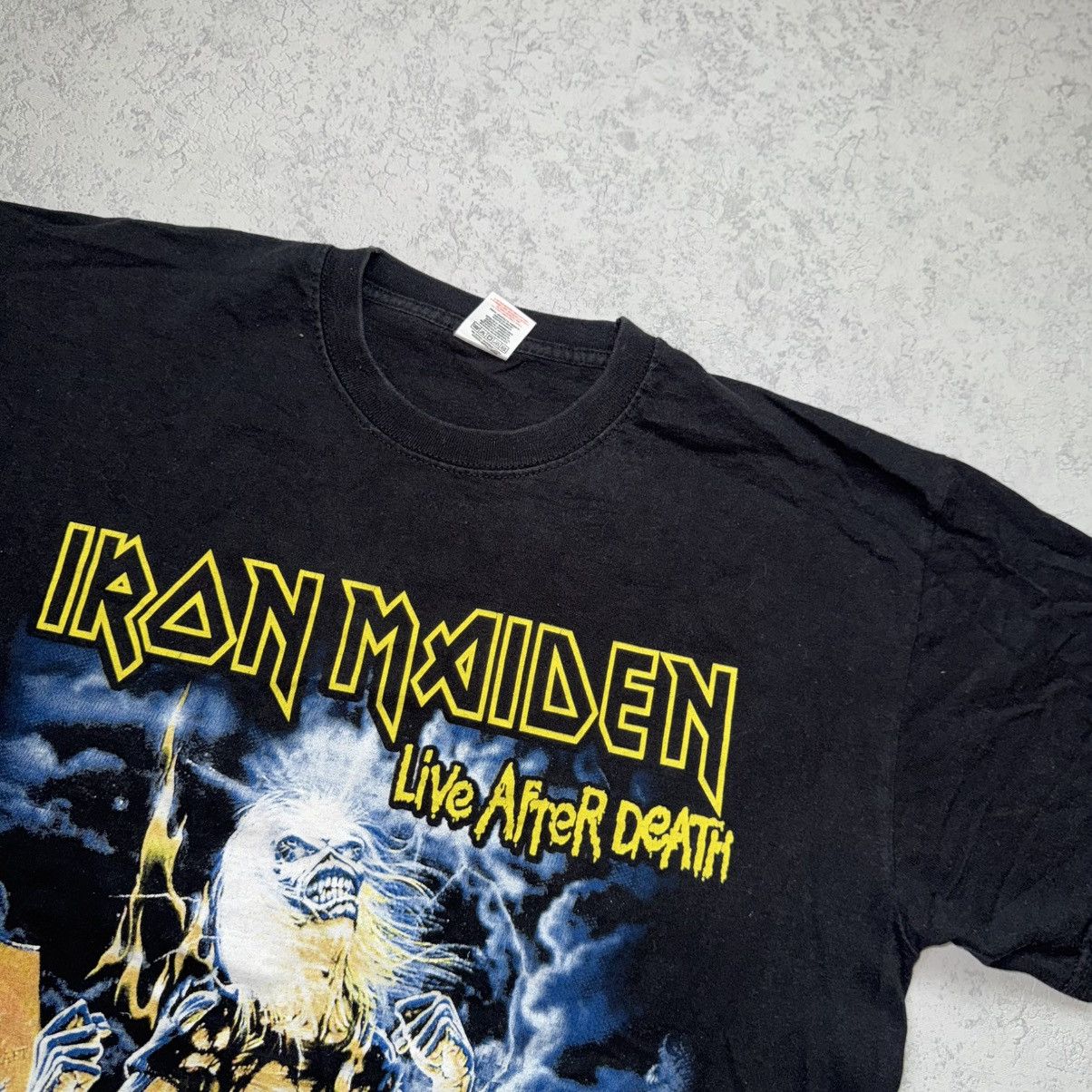 Band Tees Vintage Iron Maiden Live After Death Tee Size US XL / EU 56 / 4 - 8 Thumbnail