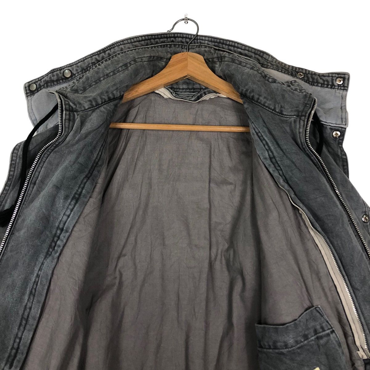 Hysteric Glamour 🔥Bondage Parachute Biker Bomber Jacket New Man Japan Made Size US M / EU 48-50 / 2 - 13 Thumbnail