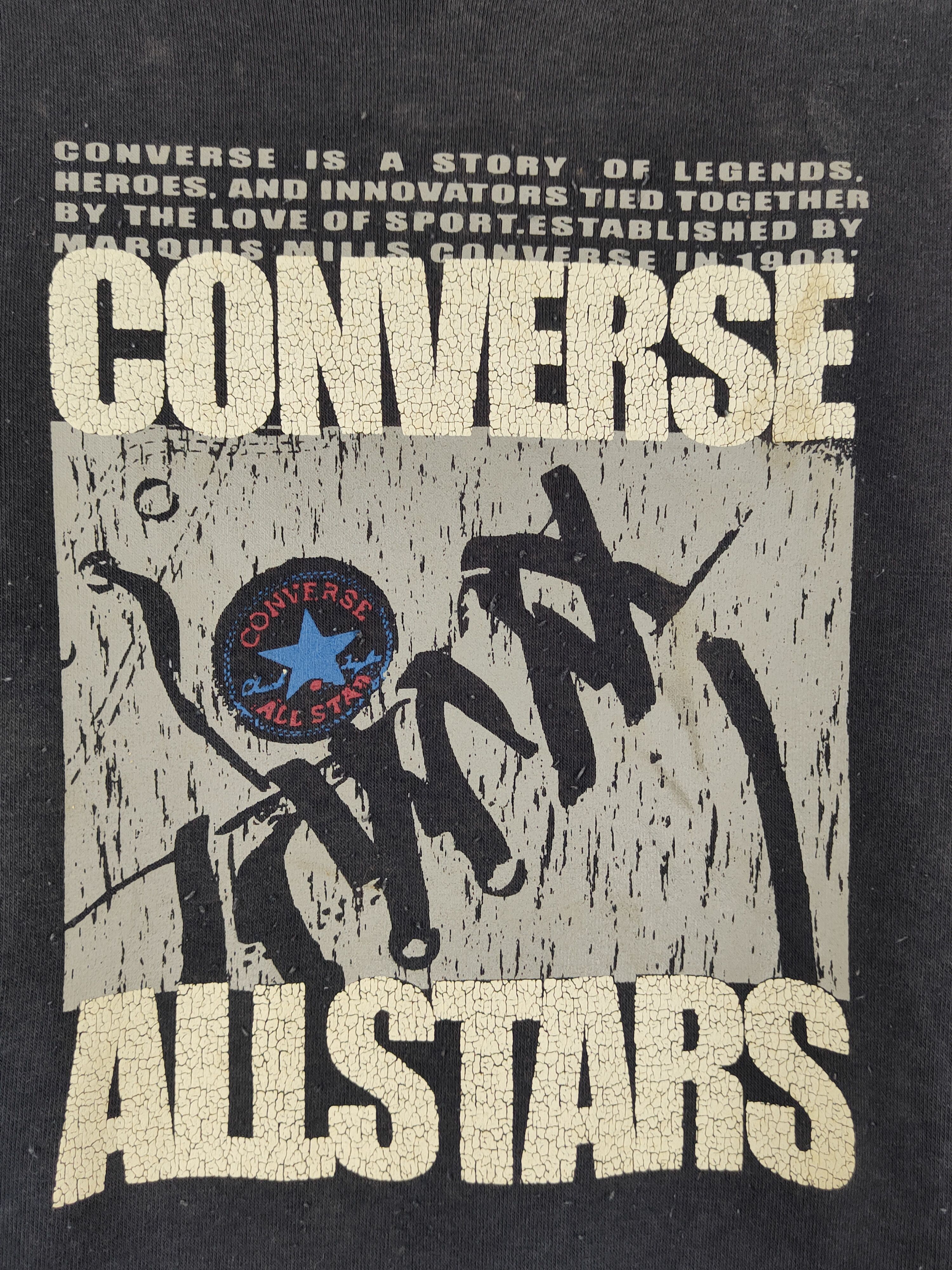 Converse Converse vintage Dark Blue Faded Sweatshirts #S1554 Size US M / EU 48-50 / 2 - 3 Thumbnail