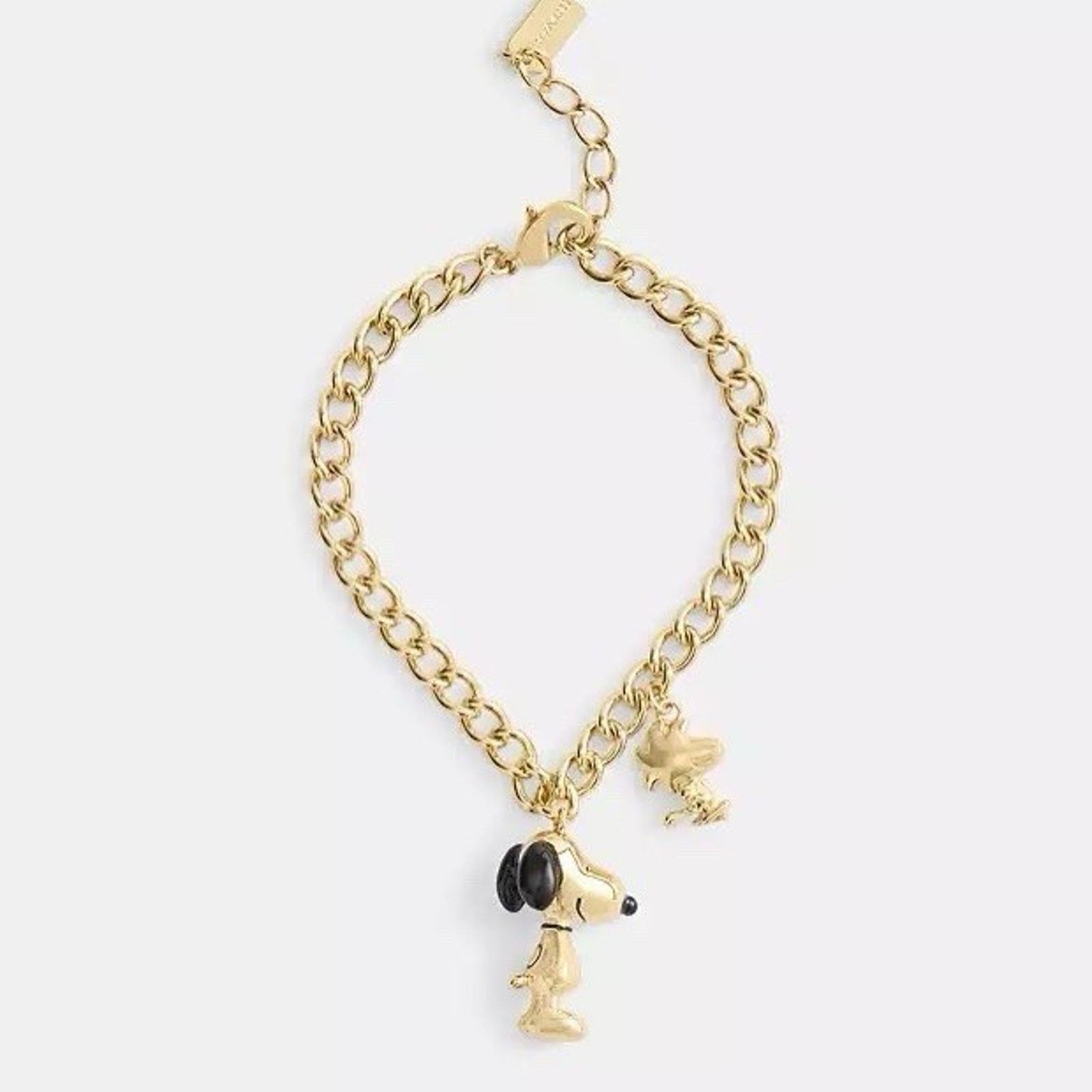 Coach NWT COACH x PEANUTS Snoopy Woodstock Charm Bracelet CCA50 Size ONE SIZE - 6 Thumbnail