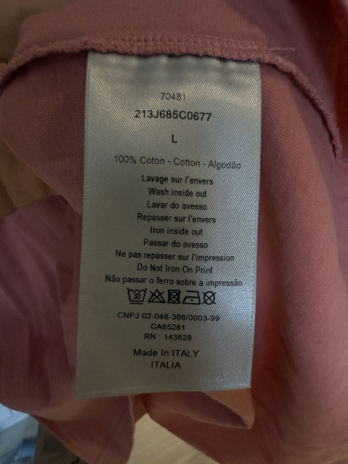 Dior × Travis Scott Dior x cactus jack Size US L / EU 52-54 / 3 - 2 Thumbnail