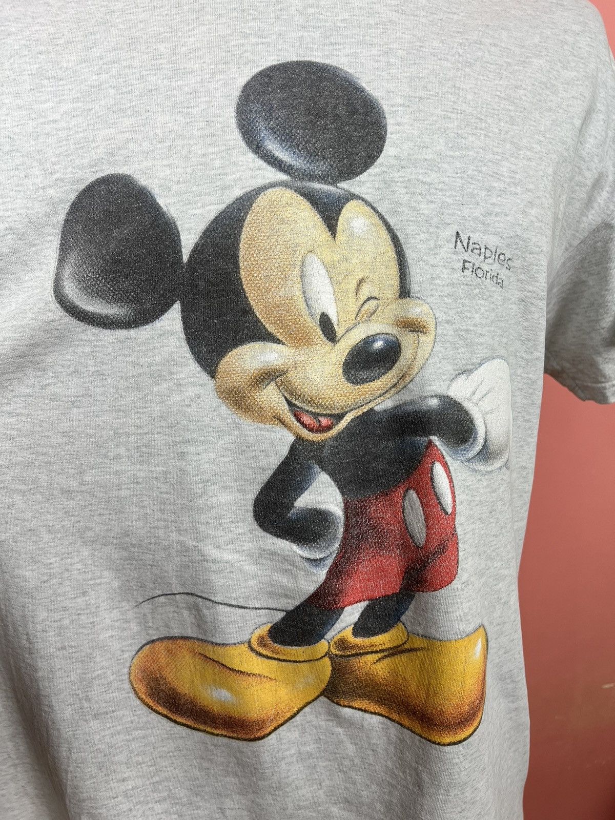 Disney Disney Mickey Mouse shirt vintage rare streetwear Size US XL / EU 56 / 4 - 3 Thumbnail