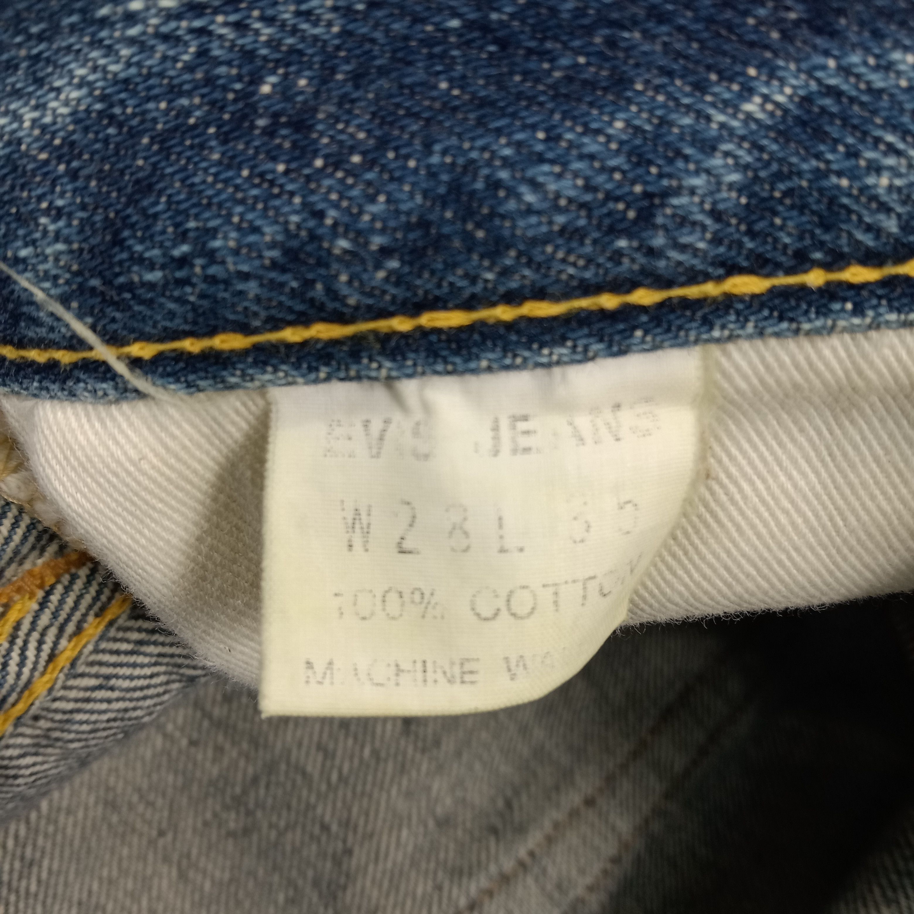 Japanese Brand × Vintage Evis Japanese Brand Daicock Custom Art Jeans Size US 26 / EU 42 - 15 Thumbnail