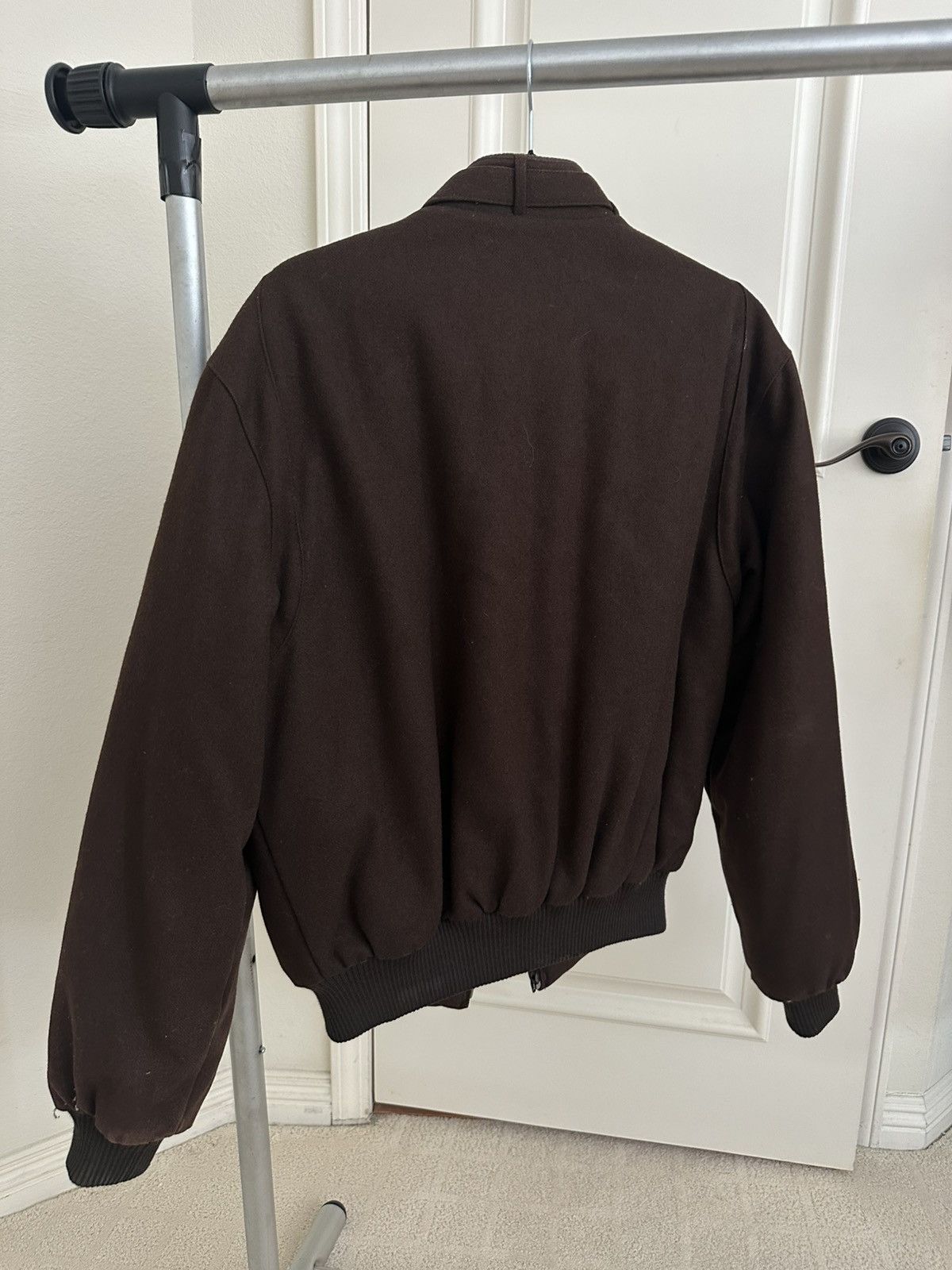 Members Only × Vintage Wool blend Vintage Members Only Lined Espresso Brown 40 Size US XXS / EU 40 - 2 Thumbnail
