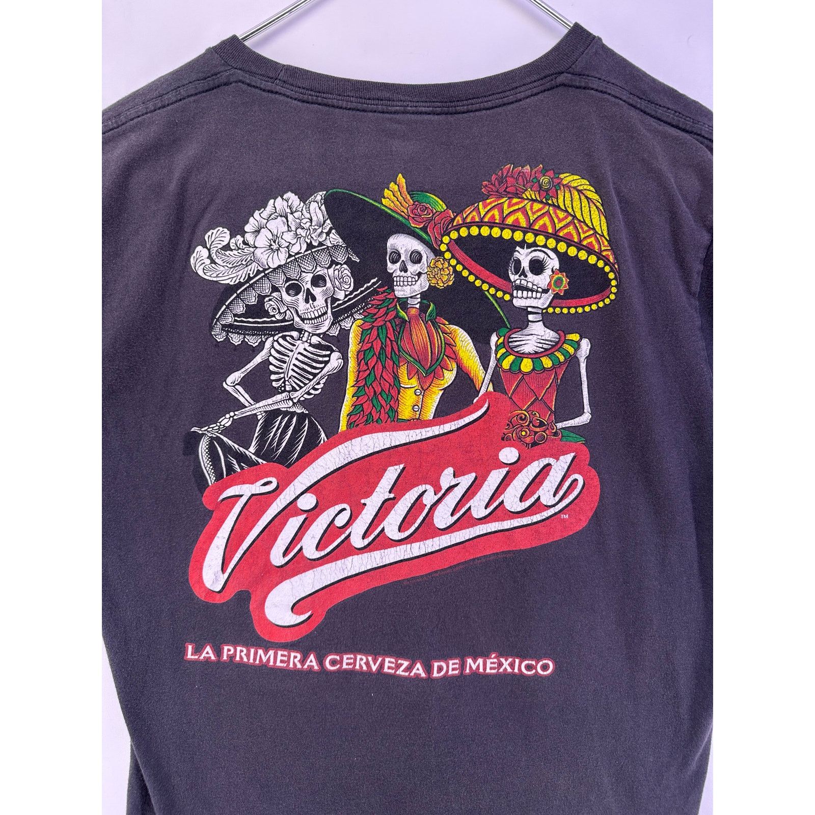 & Other Stories Victoria La Primera Cerveza De Mexico Black Shirt Sz Medium Size US M / EU 48-50 / 2 - 9 Thumbnail