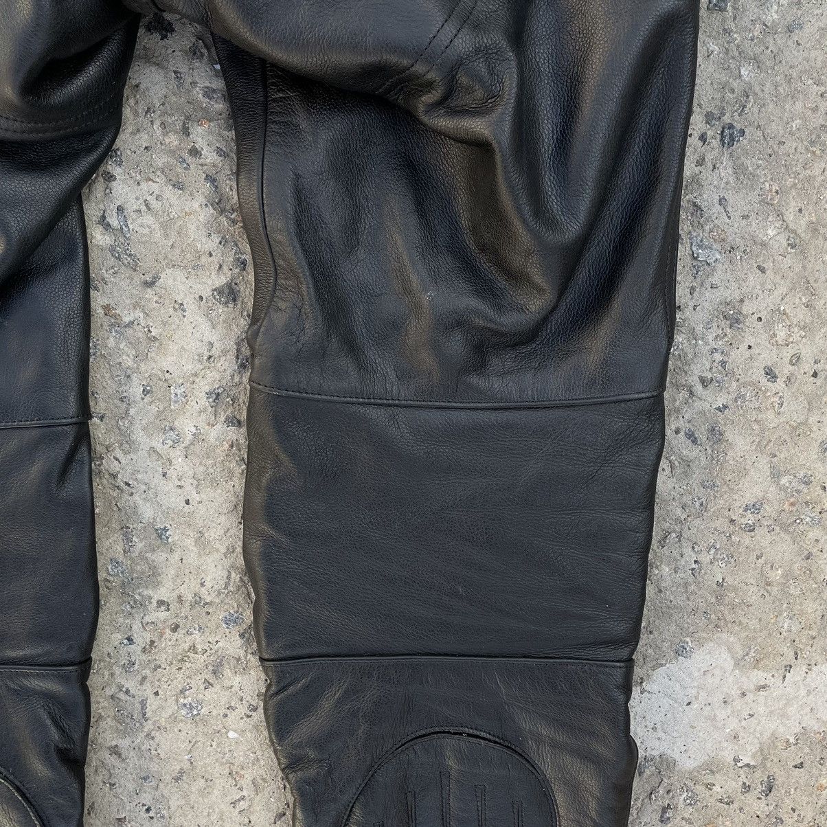 Leather × Vintage Vintage Leather Pants Y2K 90s Moto Takai Japanese Brand Size US 30 / EU 46 - 12 Thumbnail