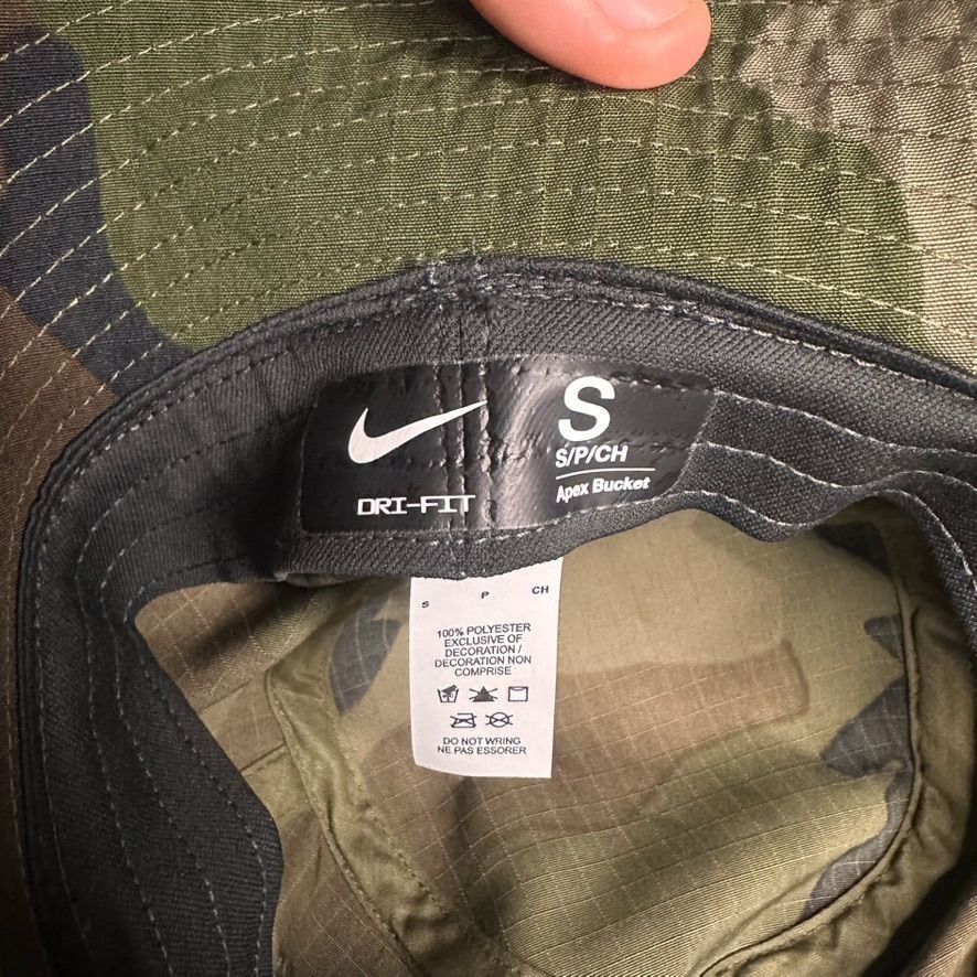 Nike Nike Dri-FIT Apex Camo Print Bucket Hat NWT Size Small Adult Size ONE SIZE - 5 Thumbnail