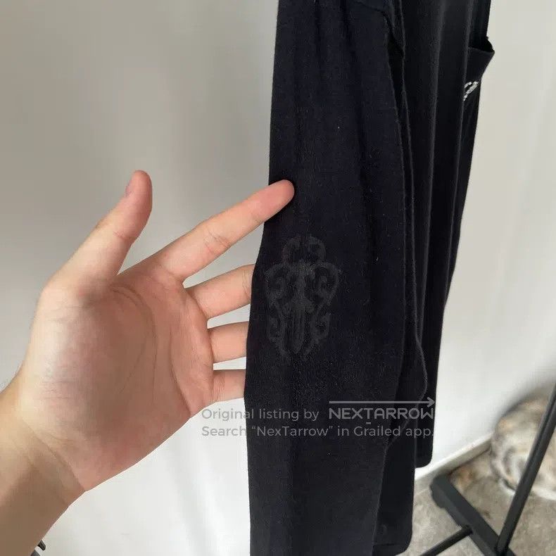 Chrome Hearts CHROME HEARTS Size S Black Sanskrit scroll dark phantom cro Size US S / EU 44-46 / 1 - 4 Thumbnail