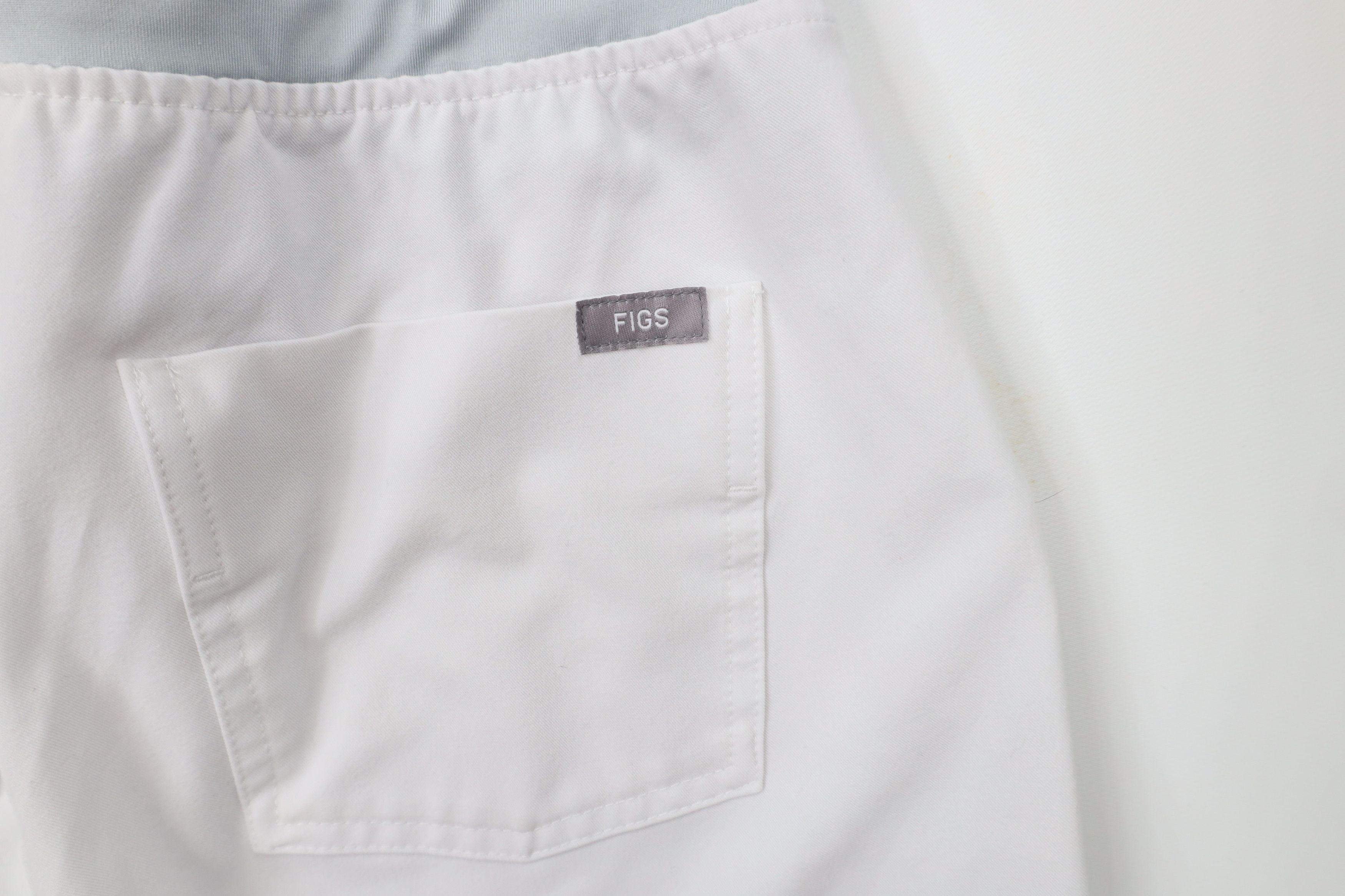 Vintage Figs Technical Collection Nurse Scrubs Joggers Pants White Size 25" / US 0 / IT 36 - 12 Thumbnail