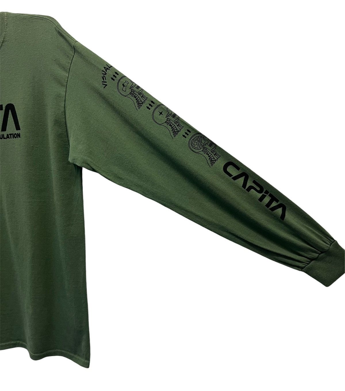 Japanese Brand × Vintage VINTAGE CAPITA COSMIC VIBRATION MANIPULATION LONG SLEEVE Size US L / EU 52-54 / 3 - 5 Thumbnail