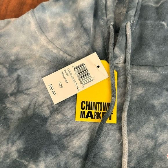 Designer × Market NWT CHINATOWN MARKET BASKETBALL GLOBE TIE DYE HOODIE SZ SMAL Size US S / EU 44-46 / 1 - 6 Thumbnail