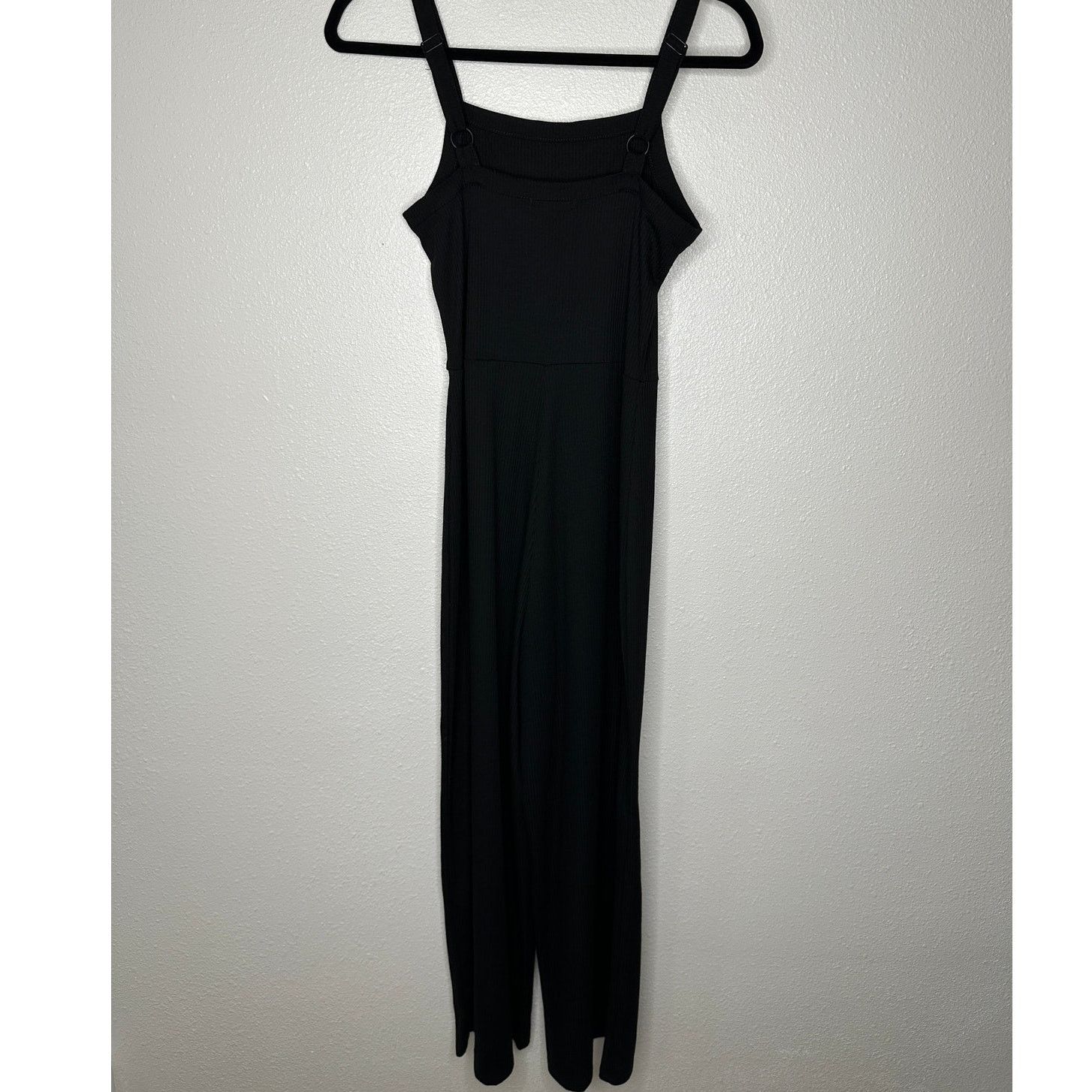 Cotton On NWT Cotton On The Valerie Strappy Black Wide Leg Jumpsuit S Size 27" / US 4 / IT 40 - 6 Thumbnail