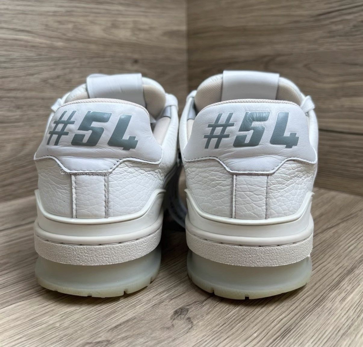 Louis Vuitton LV Louis Vuitton Trainer White Cement Sneakers J41 Size US 7.5 / EU 40-41 - 4 Thumbnail