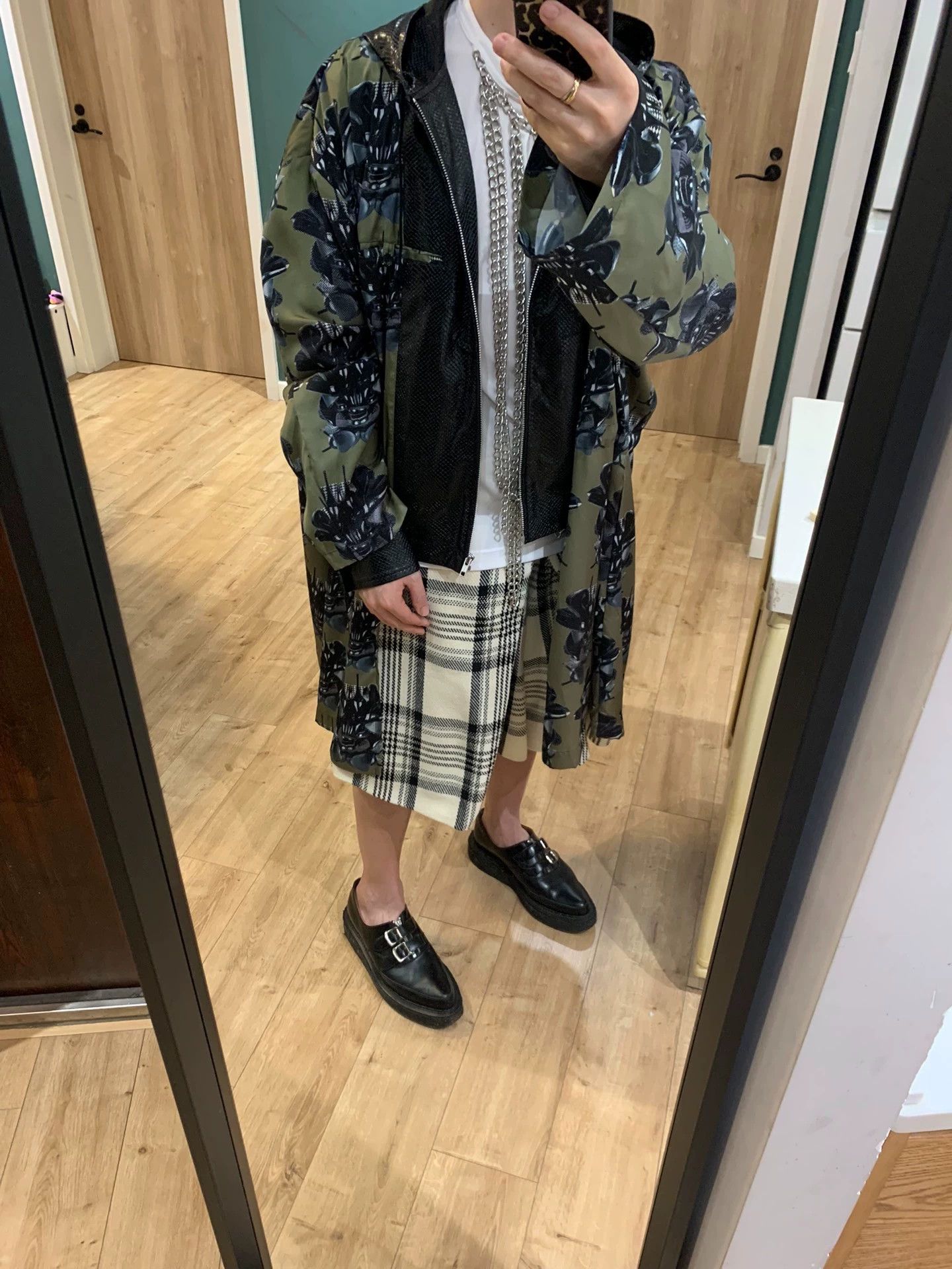 Cdg Homme Plus 2021 Fw Panelled Print Jacket M, Men's — image 3 of 6