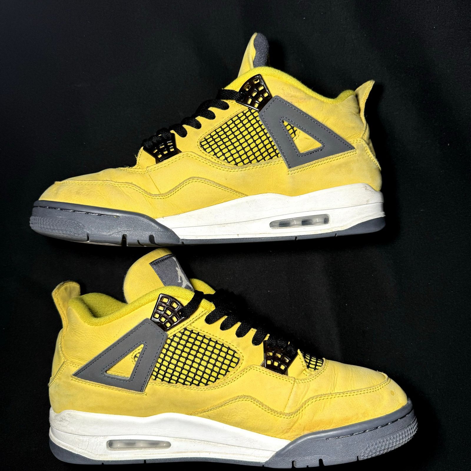 Jordan Brand Size 12 - Nike Air Jordan 4 Retro Lightning 2021 Men's Shoes Size US 12 / EU 45 - 3 Thumbnail