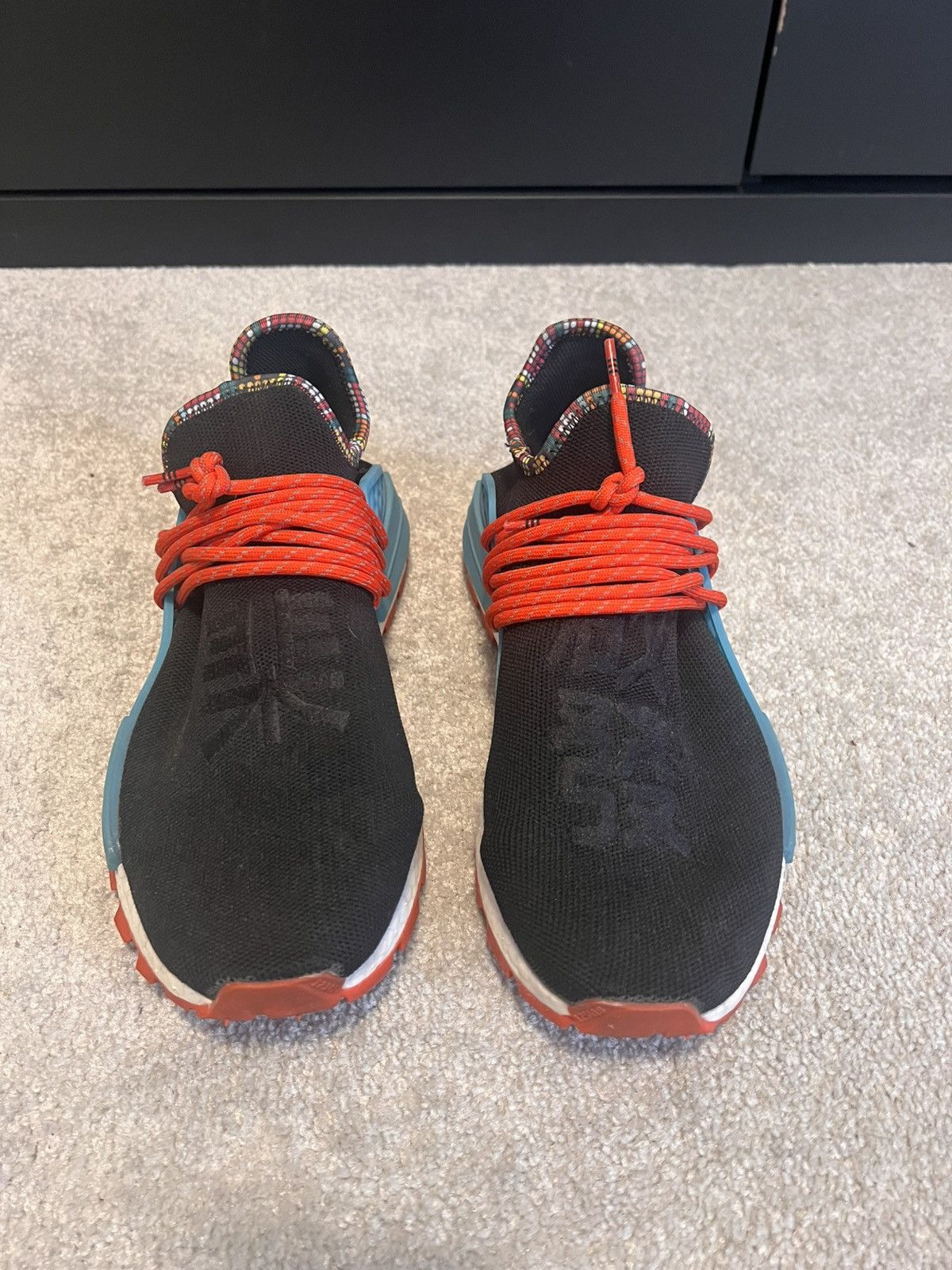 Adidas × Pharrell Adidas NMD Hu Pharrell Inspiration Pack ‘Black’ (2018) Size US 8.5 / EU 41-42 - 4 Thumbnail