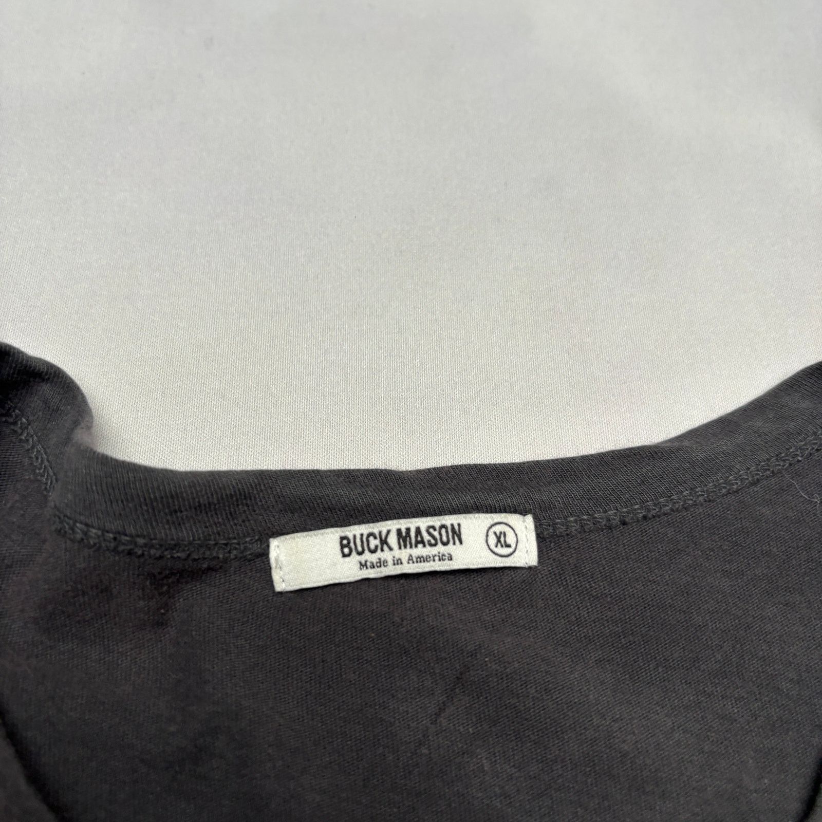 Buck Mason Buck Mason Slub Curved Hem T Shirt Men's XL Quiet Luxury Size US XL / EU 56 / 4 - 6 Thumbnail