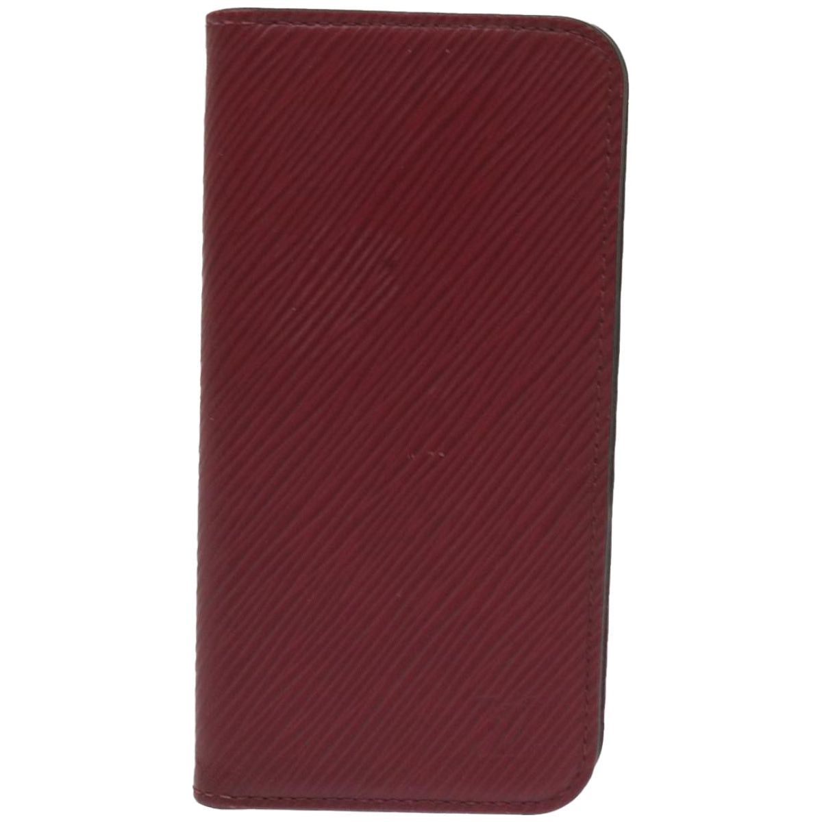 image of Louis Vuitton Iphone Case in Red, Women's