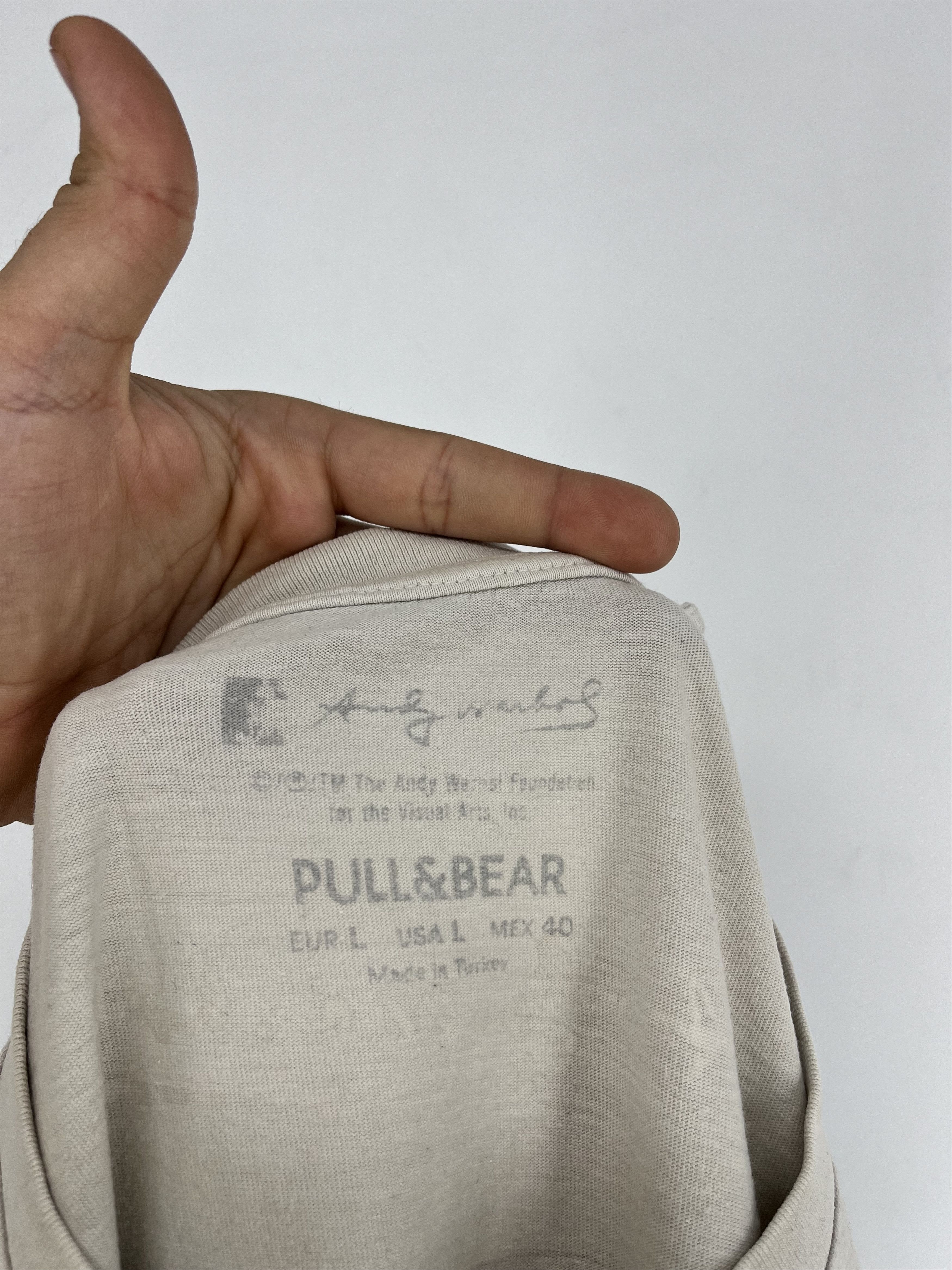 Andy Warhol × Pull & Bear Vintage Pull&Bear Andy Warhol Tshirt Tee Size L Size US L / EU 52-54 / 3 - 9 Thumbnail