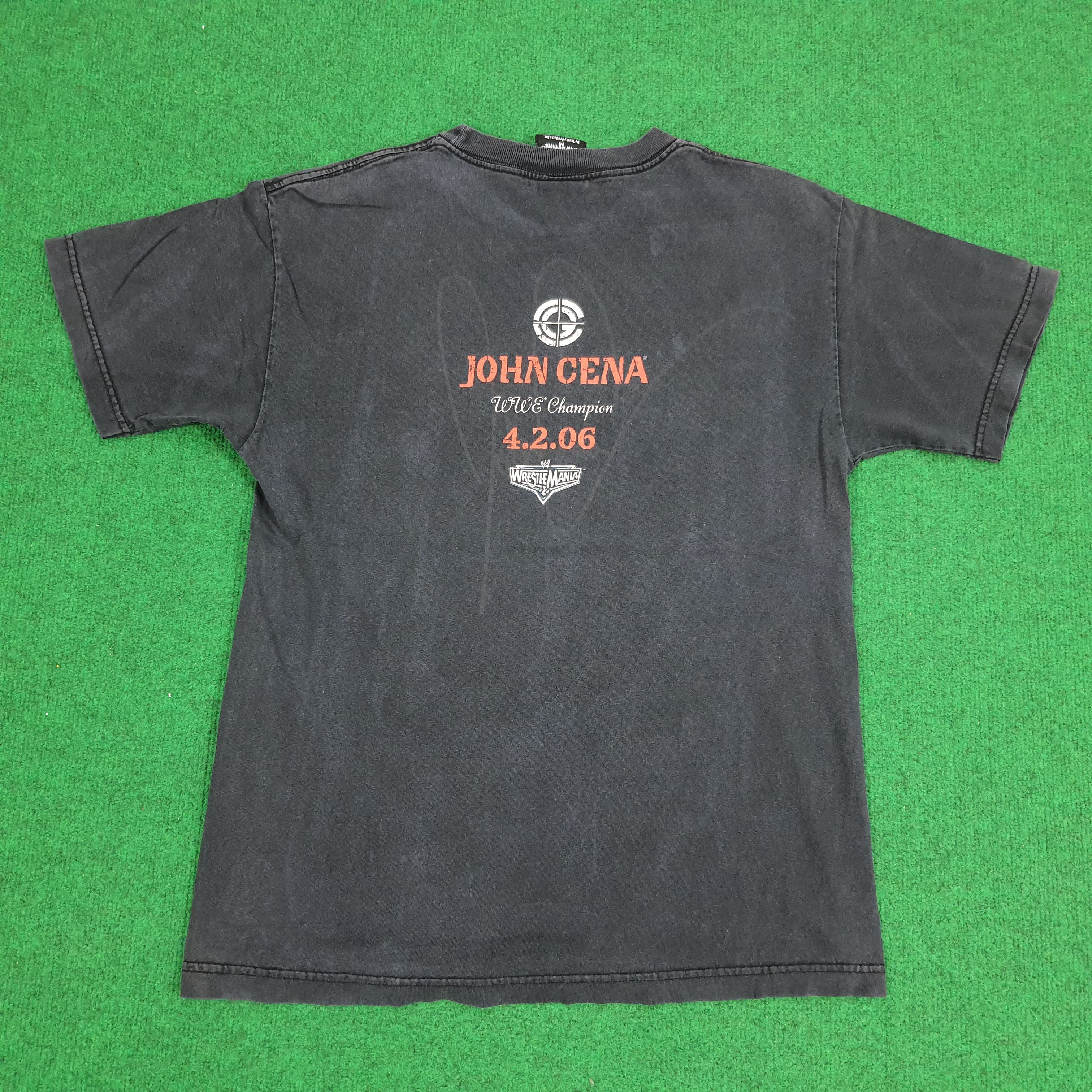 Vintage × WWE Vintage John Cena WWE Champion Wrestle Mania Tshirt Size US M / EU 48-50 / 2 - 3 Thumbnail