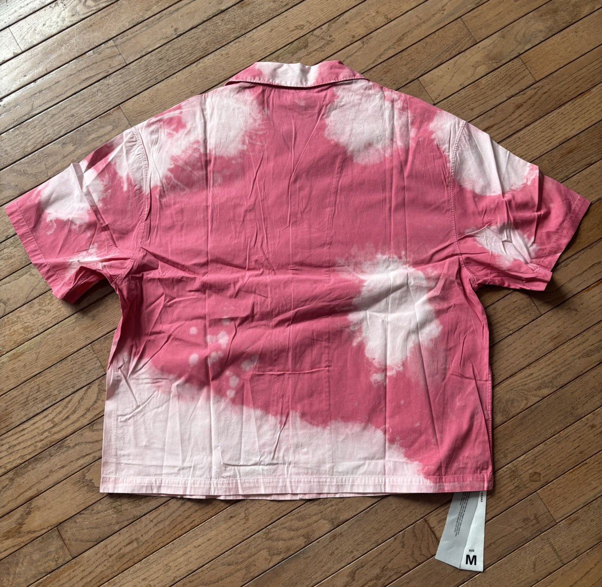 Purple Brand Purple Brand Pink Tie Dye Button Up Shirt Size M Size US M / EU 48-50 / 2 - 2 Thumbnail