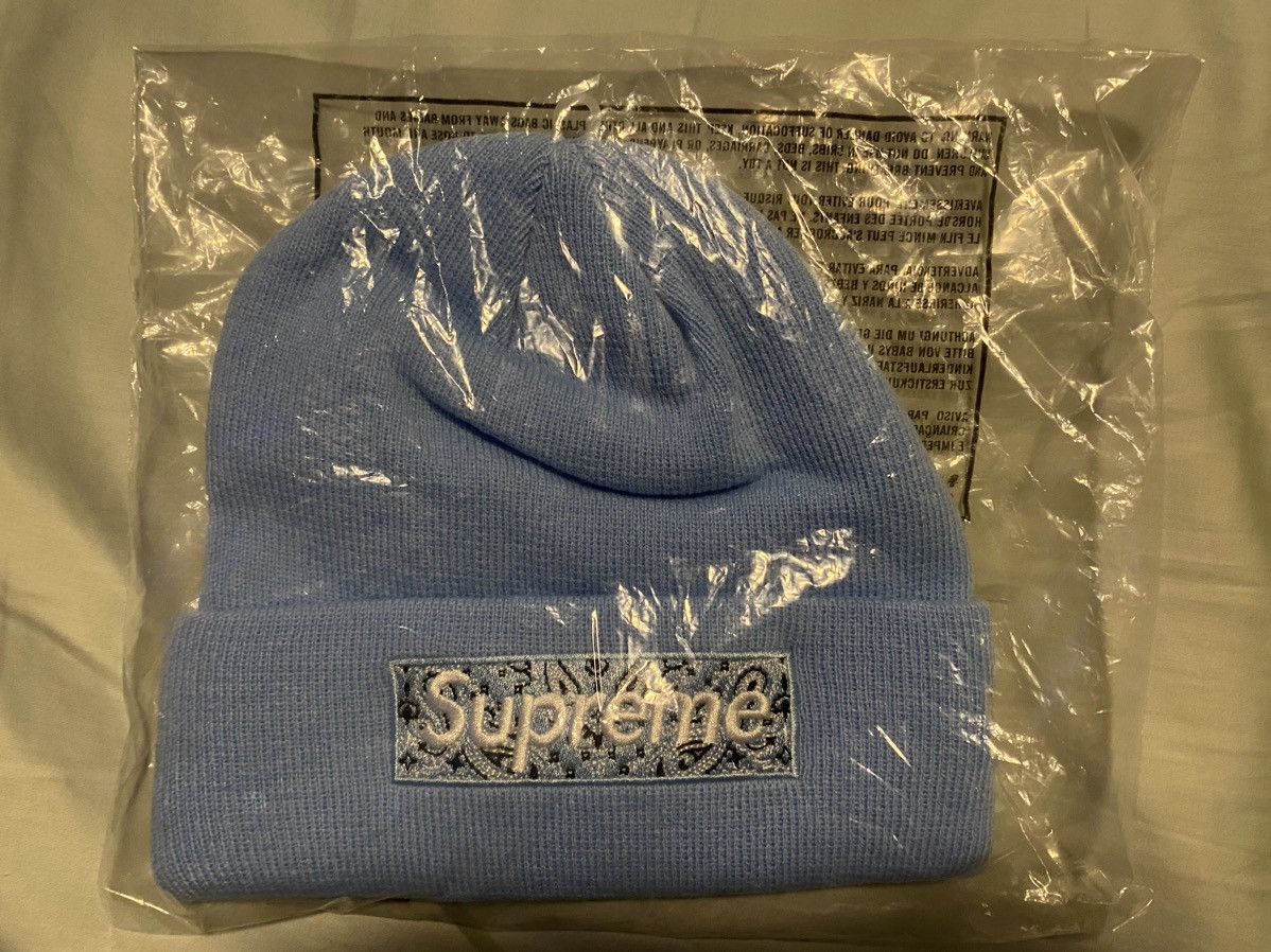 Supreme Box Logo Light Blue | Grailed