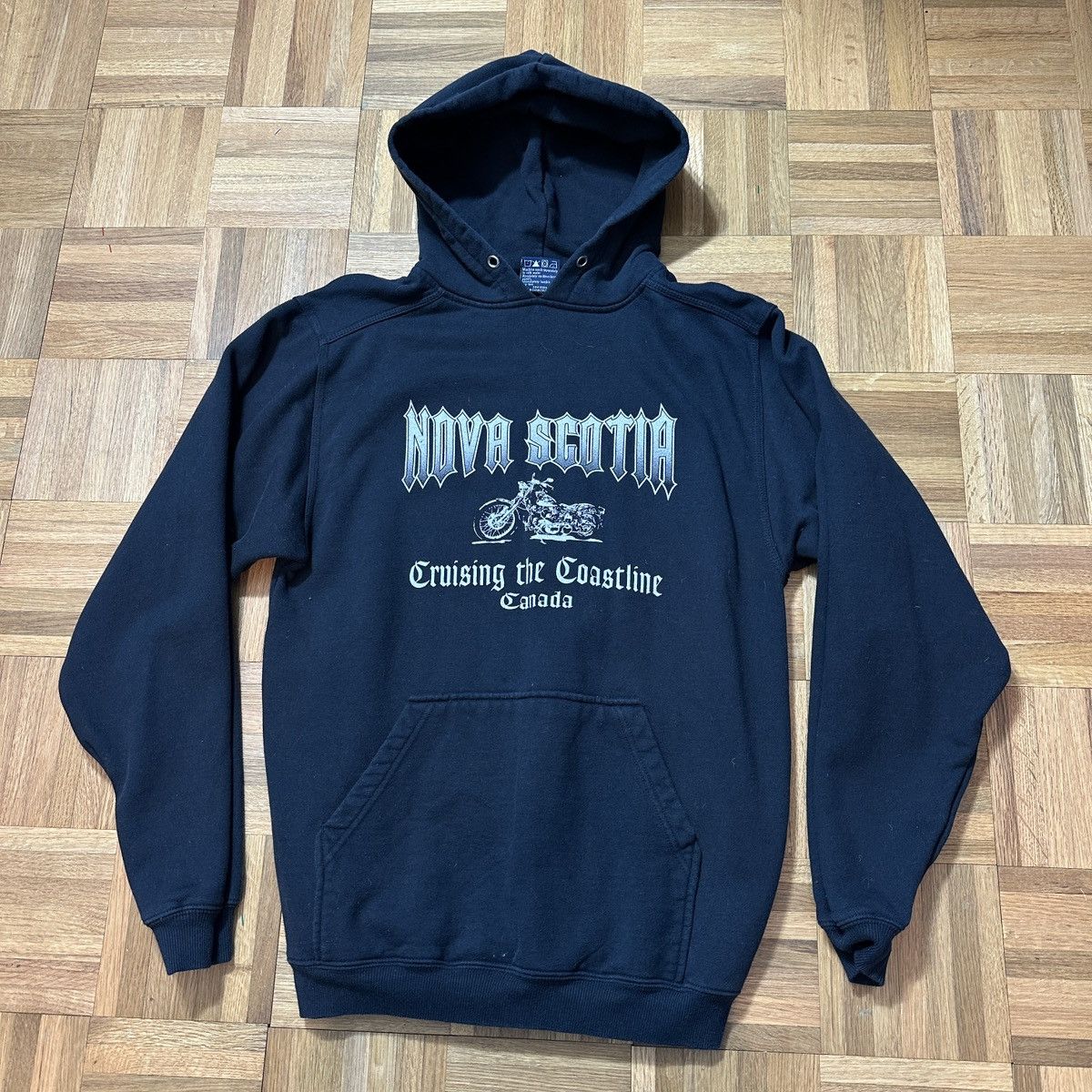 Vintage Vintage Nova Scotia biker hoodie Size US M / EU 48-50 / 2 - 1 Thumbnail