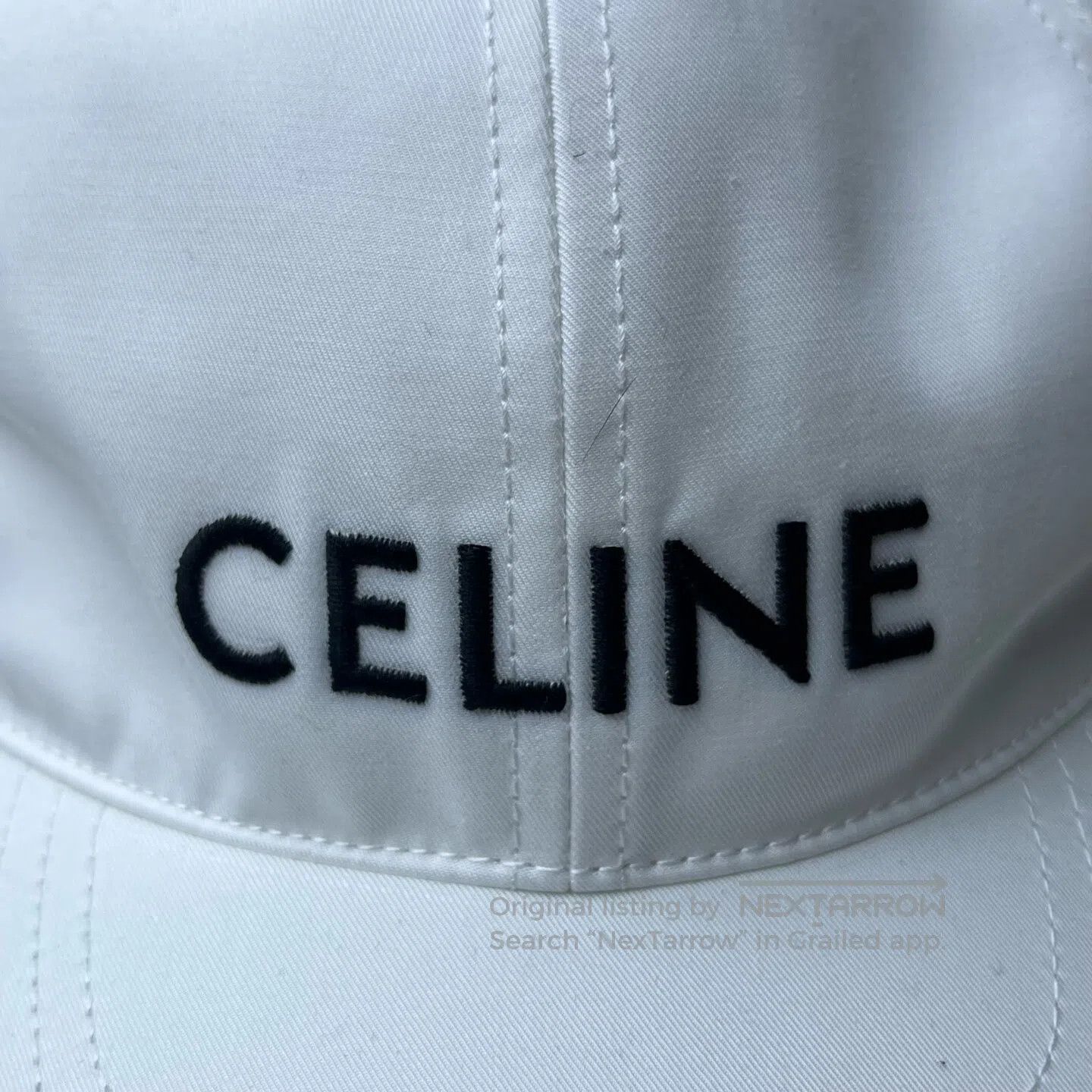Celine CELINE size L Stylish, modern cotton duckbill cap| Size ONE SIZE - 2 Thumbnail