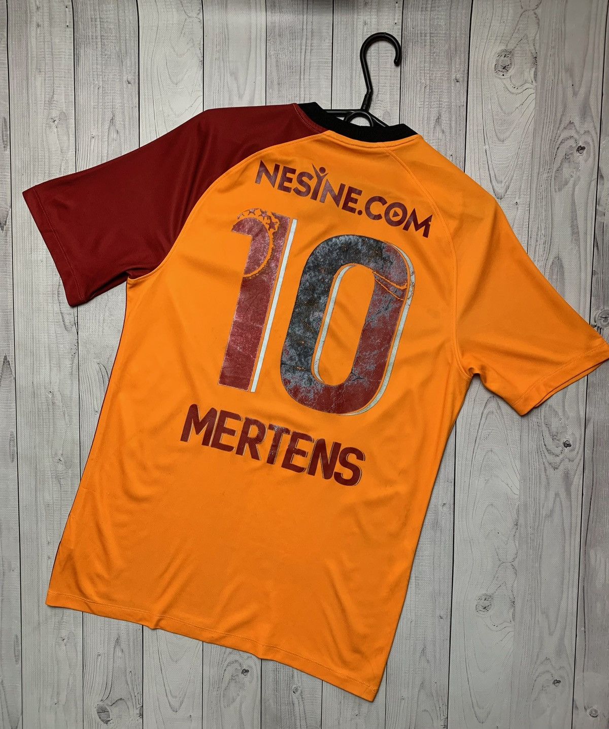Vintage Vintage Nike Galatasaray 10 Mertens soccer jersey size M Size US M / EU 48-50 / 2 - 2 Thumbnail