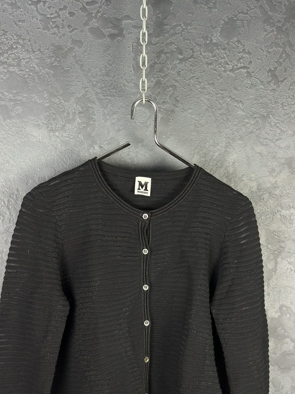 Missoni Missoni Women’s Black Cardigan Size M Size M / US 6-8 / IT 42-44 - 4 Thumbnail