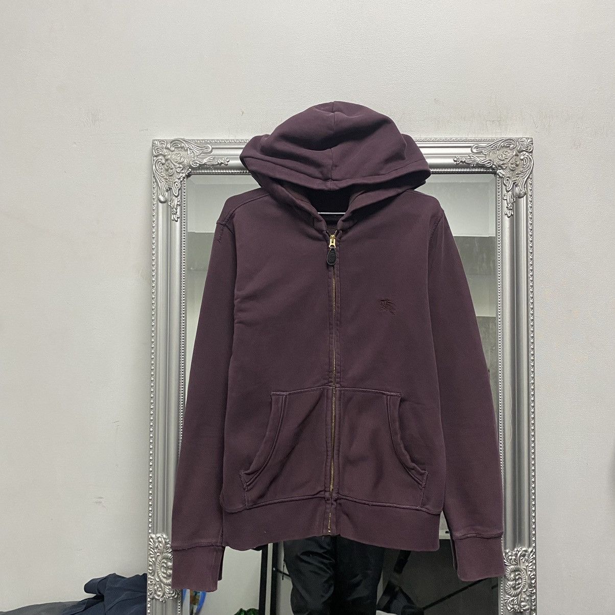 Burberry Vintage Burberry zip hoodie Size US S / EU 44-46 / 1 - 1 Thumbnail
