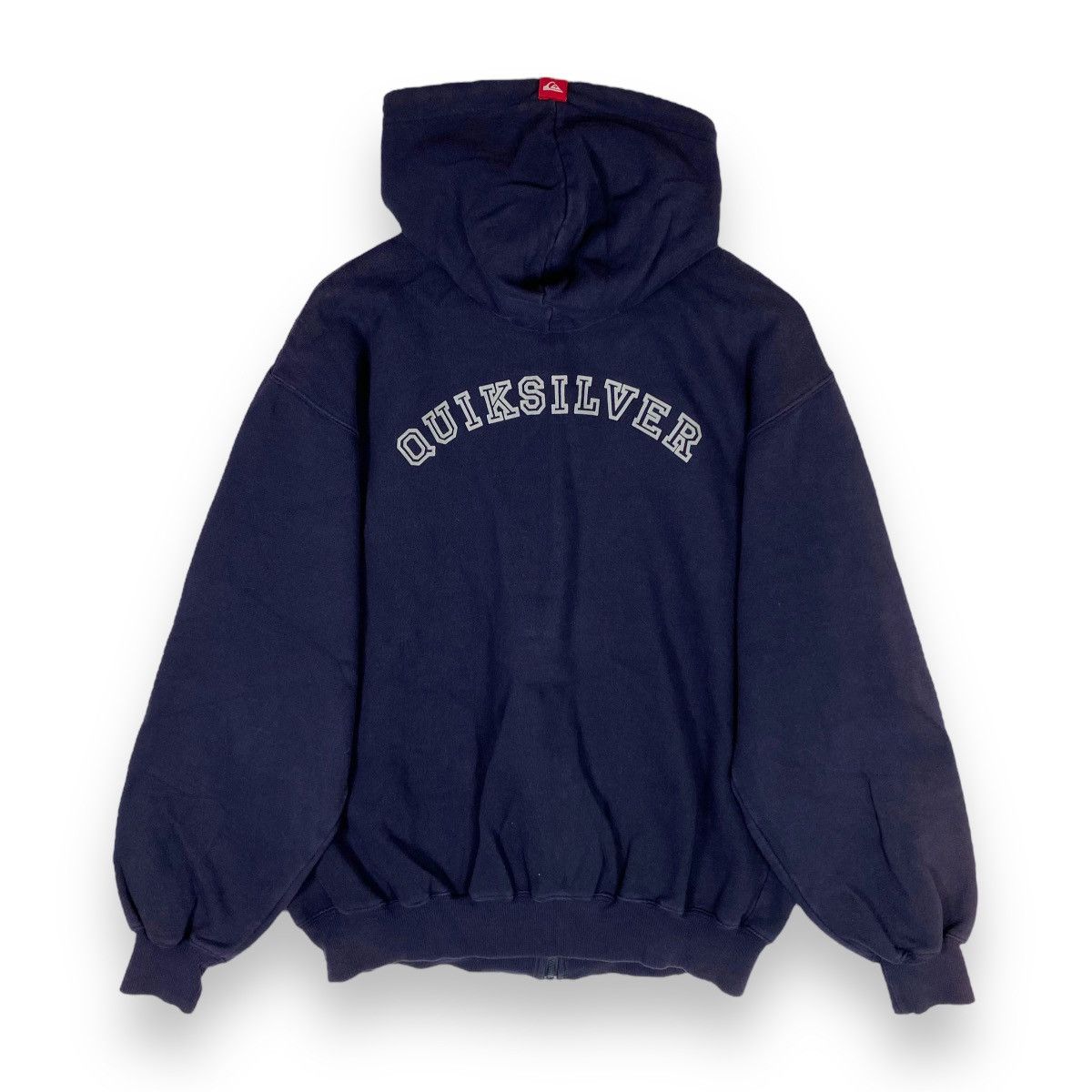 image of Vintage Quiksilver Fullzipper Hooded in Navy, Men's (Size XL)