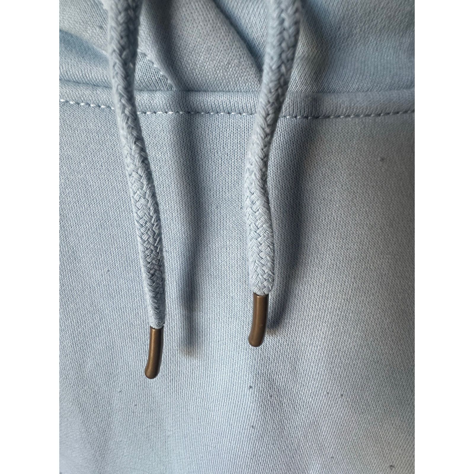 Carhartt Carhartt Light Blue Graphic Hoodie Relaxed Fit | Logo Sleeve Size L / US 10 / IT 46 - 2 Thumbnail