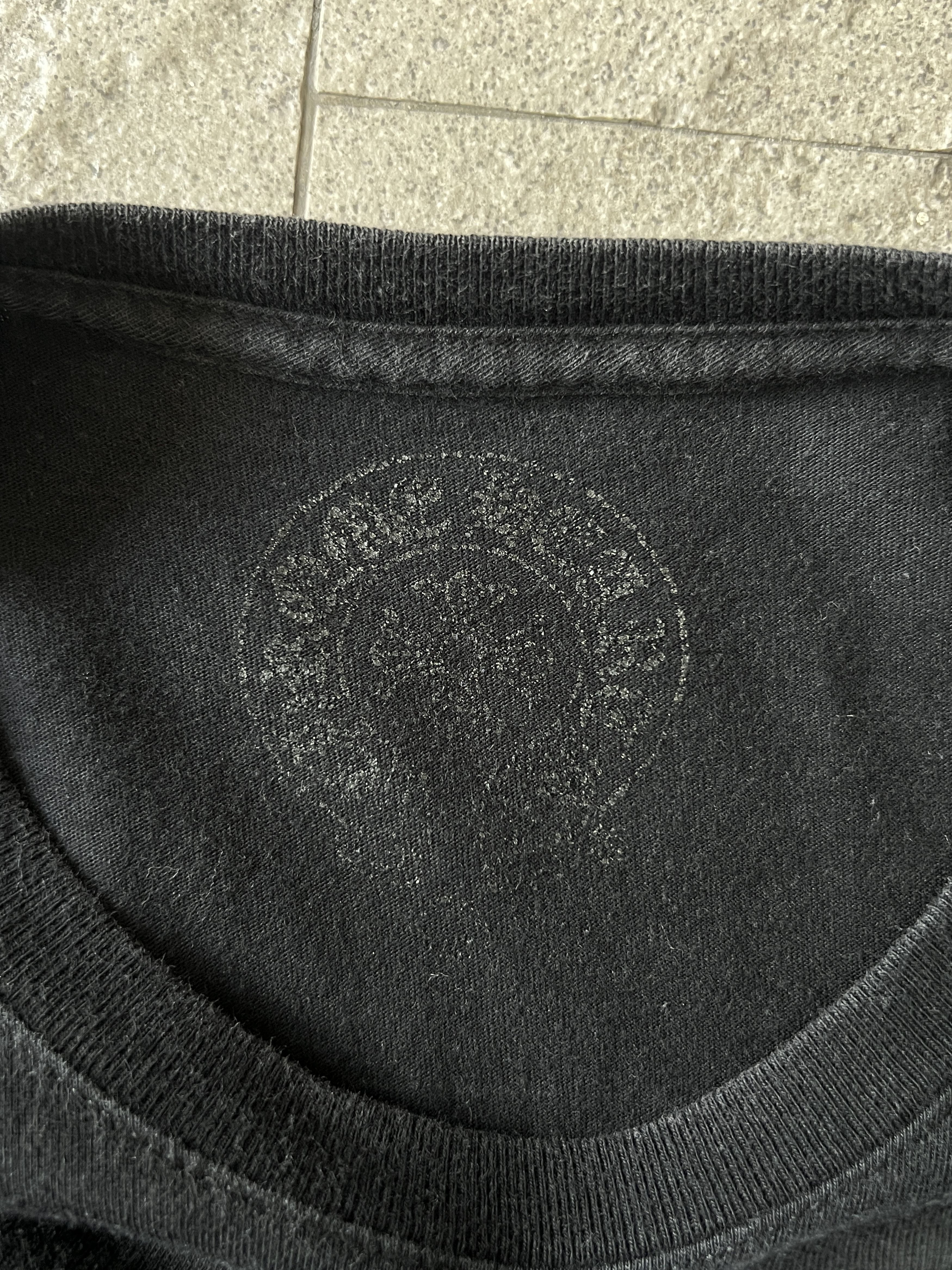 Chrome Hearts Chrome Hearts Scroll Logo Pocket Tee Black Small Size US S / EU 44-46 / 1 - 8 Thumbnail