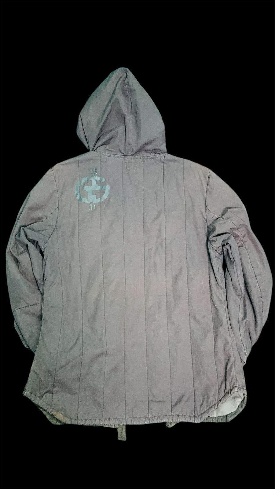 G-Star × Vintage G Star Raw - Capter Quilte d Hooded Shirt US Jacket Size US L / EU 52-54 / 3 - 3 Thumbnail