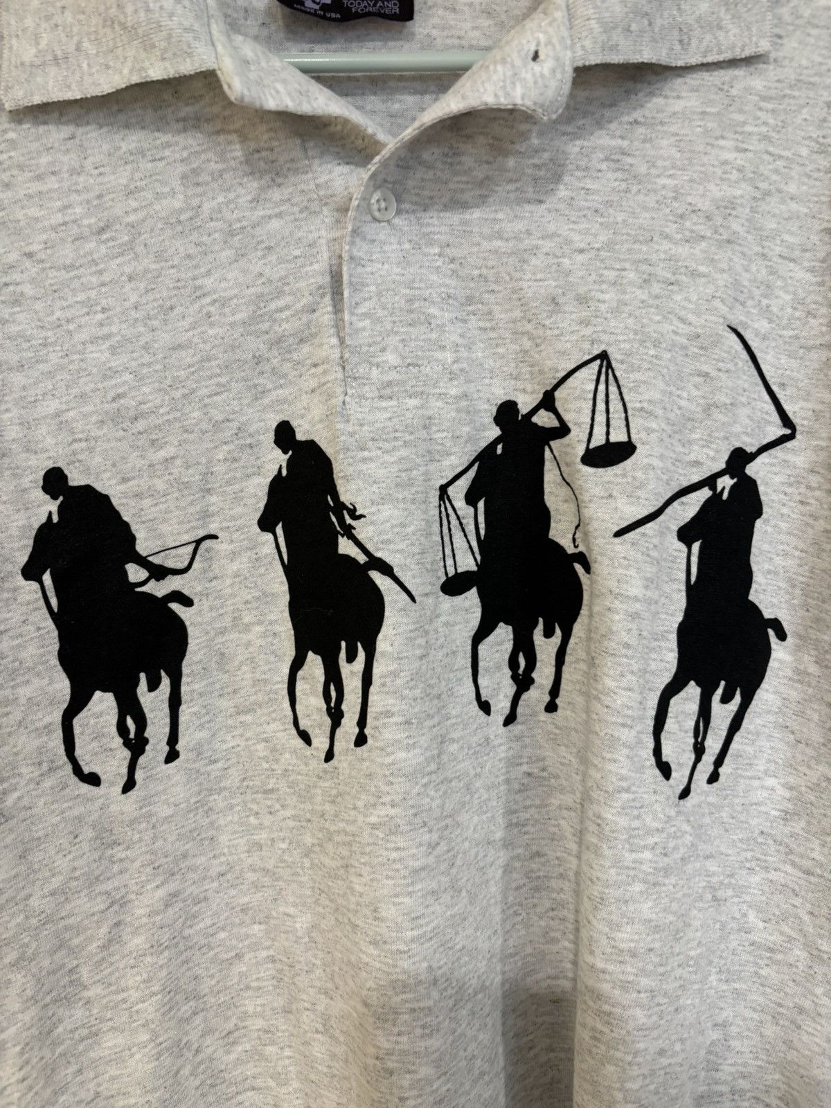 Praying Horseman Polo Size US L / EU 52-54 / 3 - 2 Thumbnail