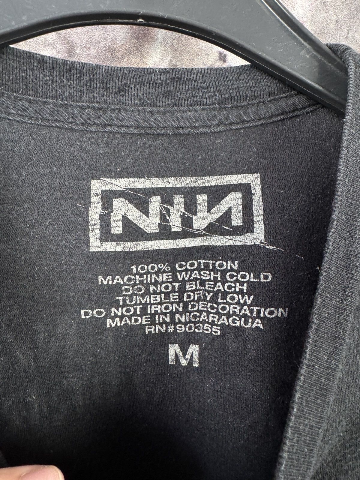 Japanese Brand Nine Inch Nails Black Mirror T-Shirt Limited Edition Size M Size US M / EU 48-50 / 2 - 7 Thumbnail