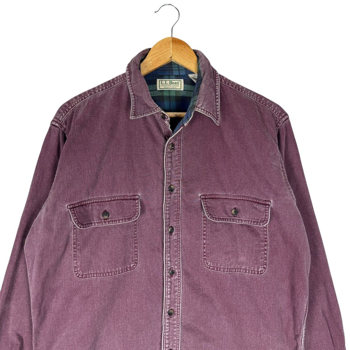 L.L. Bean ⚡️LL BEAN FLANNEL PLAIDS BUTTON SHIRTS Size US M / EU 48-50 / 2 - 3 Thumbnail